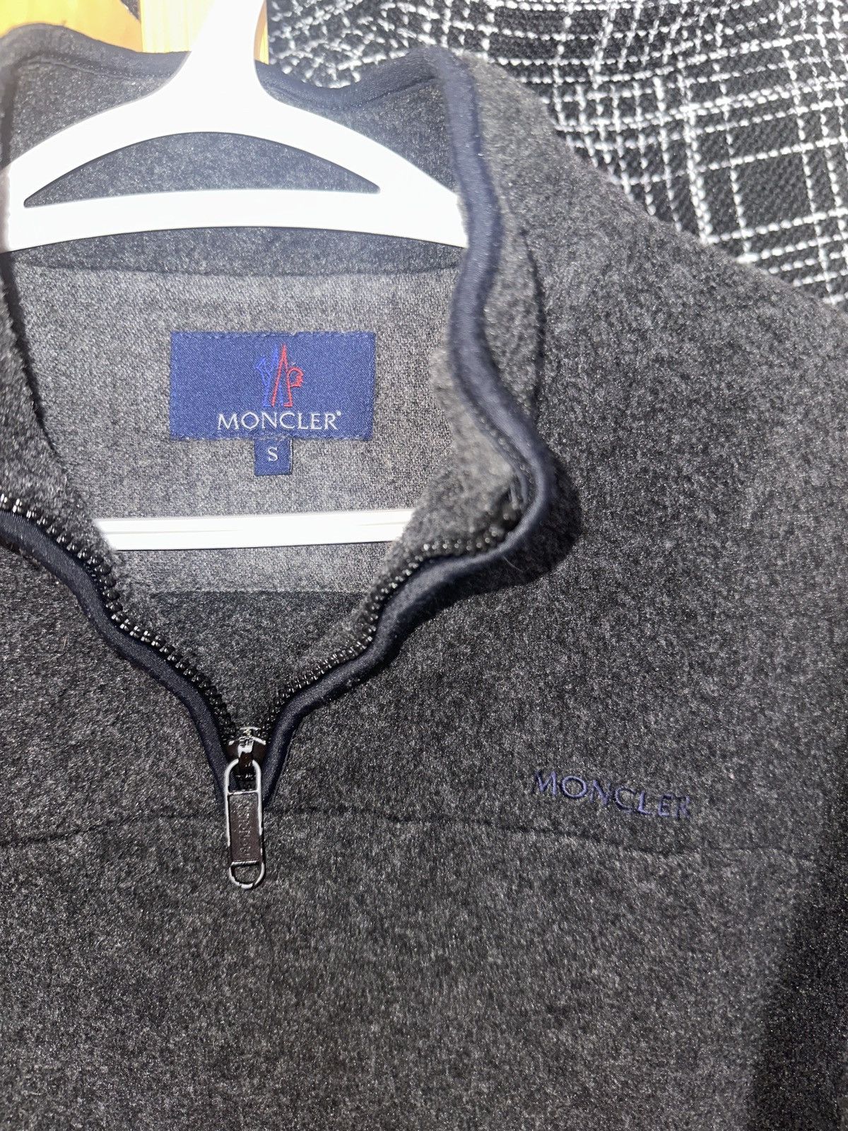 Moncler Momcler Fleece Quarter-zip Size US S / EU 44-46 / 1 - 2 Thumbnail