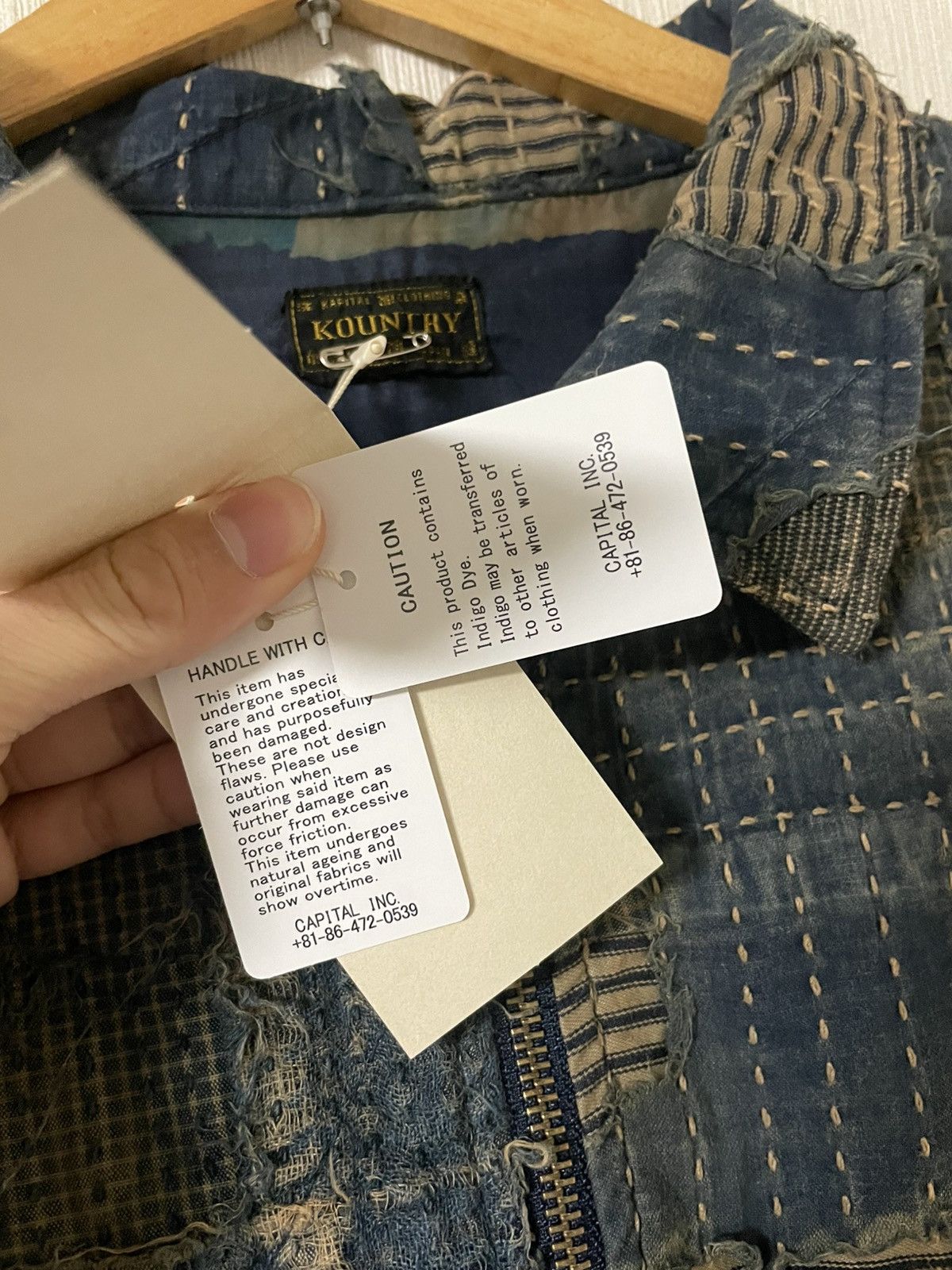 Kapital boro zip up blouson (virgin maria) Size US L / EU 52-54 / 3 - 4 Thumbnail