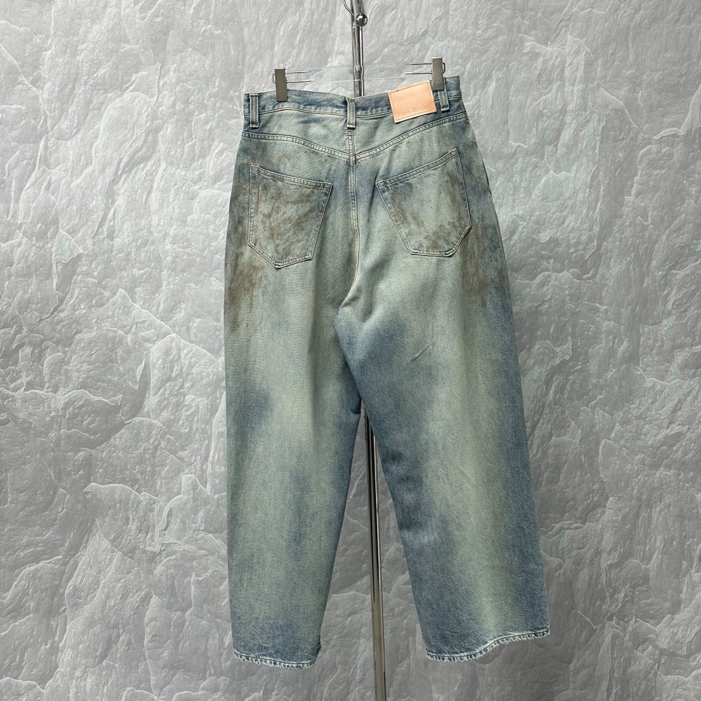 Acne Studios Acne Studios FW25 Dirty Baggy Jeans Size US 32 / EU 48 - 4 Thumbnail