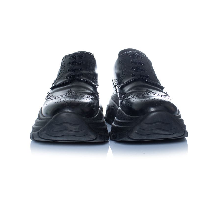 Prada Prada, chunky broque trainers in black Size US 10.5 / IT 40.5 - 7 Thumbnail
