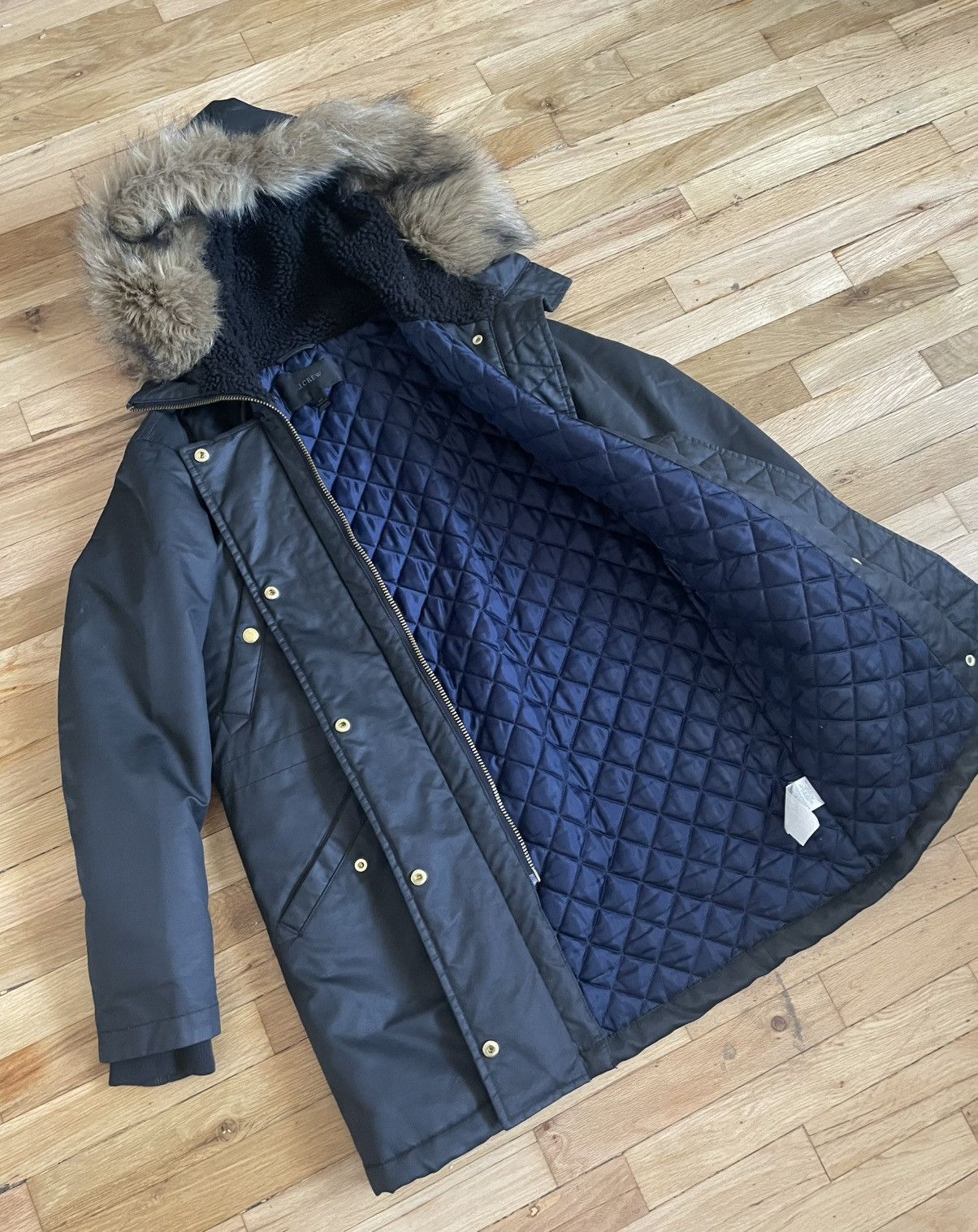 J.Crew J.Crew Parka Size US XXS / EU 40 - 2 Thumbnail