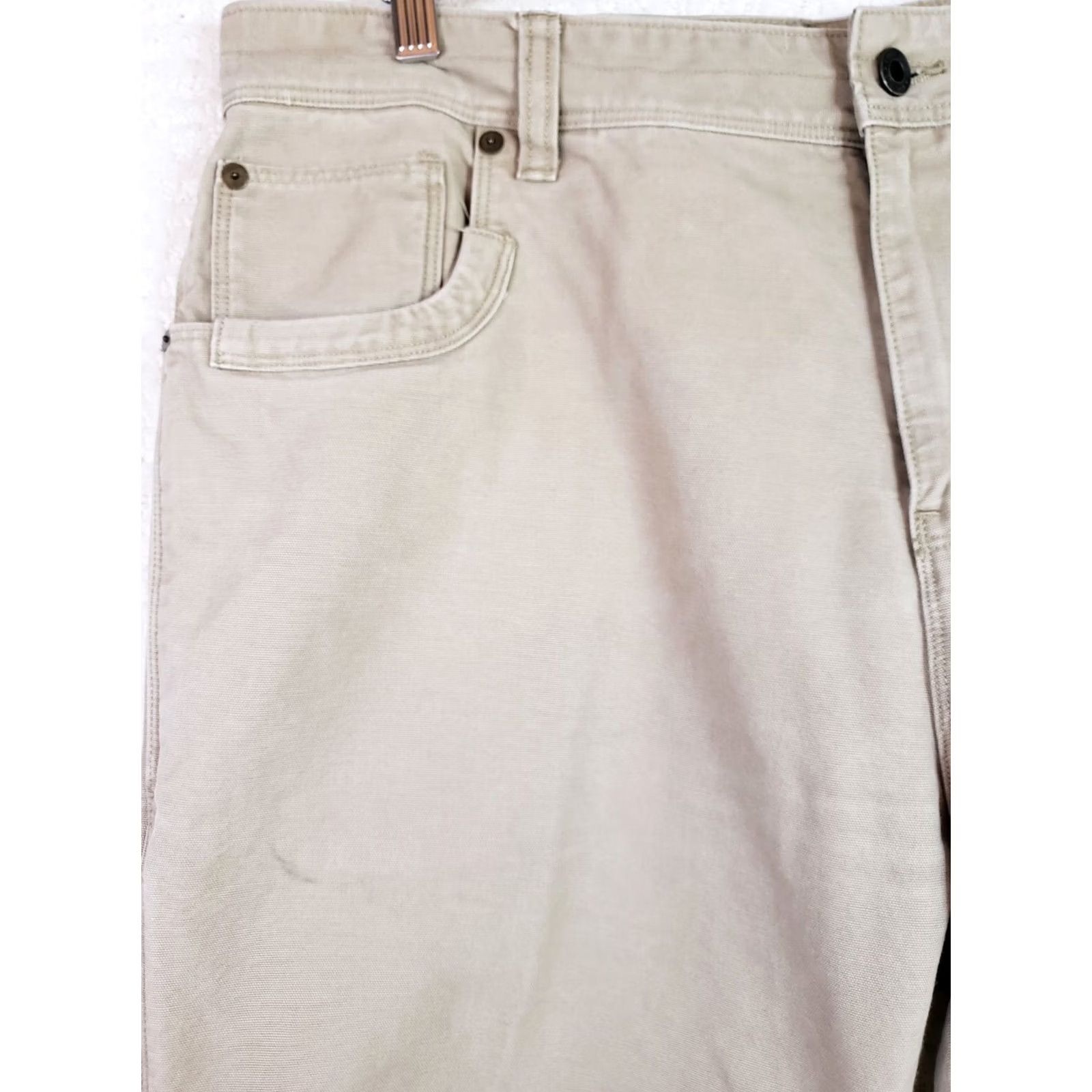 Eddie Bauer VINTAGE Eddie Bauer Pants Canvas Saddle 38x30 Relaxed Straight Utility Workwear Men Mens Size US 38 / EU 54 - 3 Thumbnail
