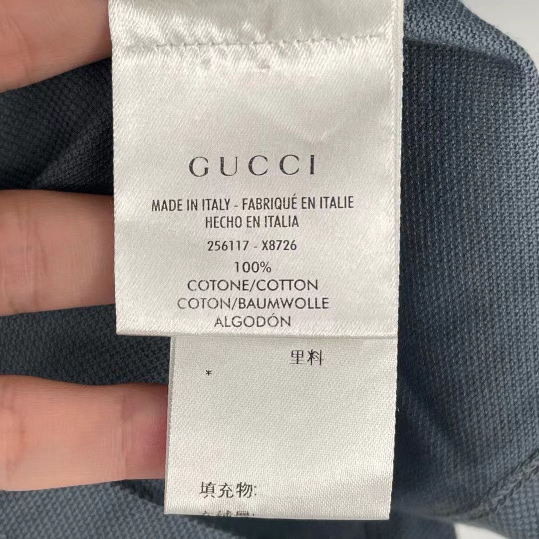 Gucci Gucci makes old star letter polo short sleeves Nextarrow-24 Size US S / EU 44-46 / 1 - 4 Thumbnail
