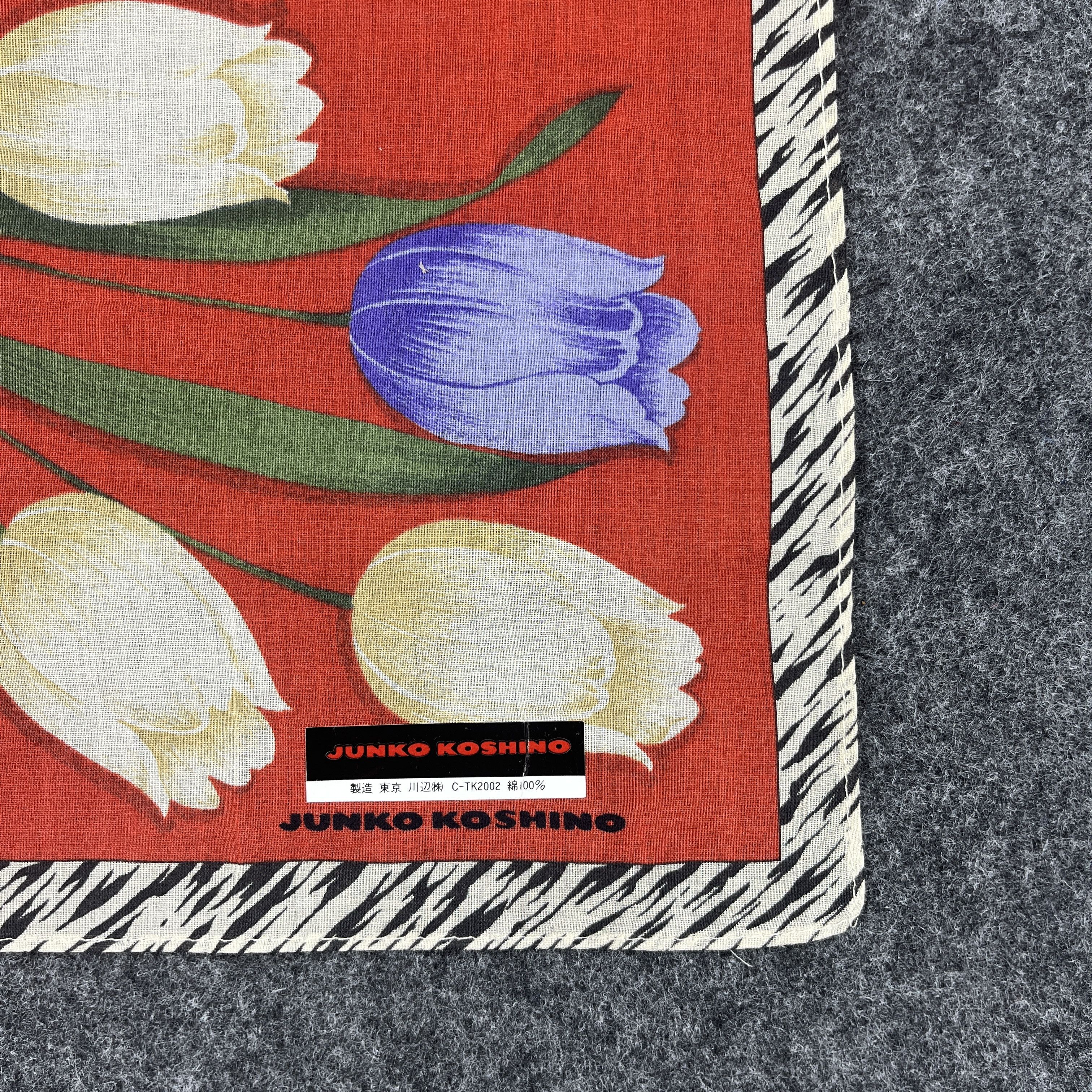 Japanese Brand Junko Koshino Handkerchief / Bandana / Neckerchief B194 Size ONE SIZE - 4 Thumbnail