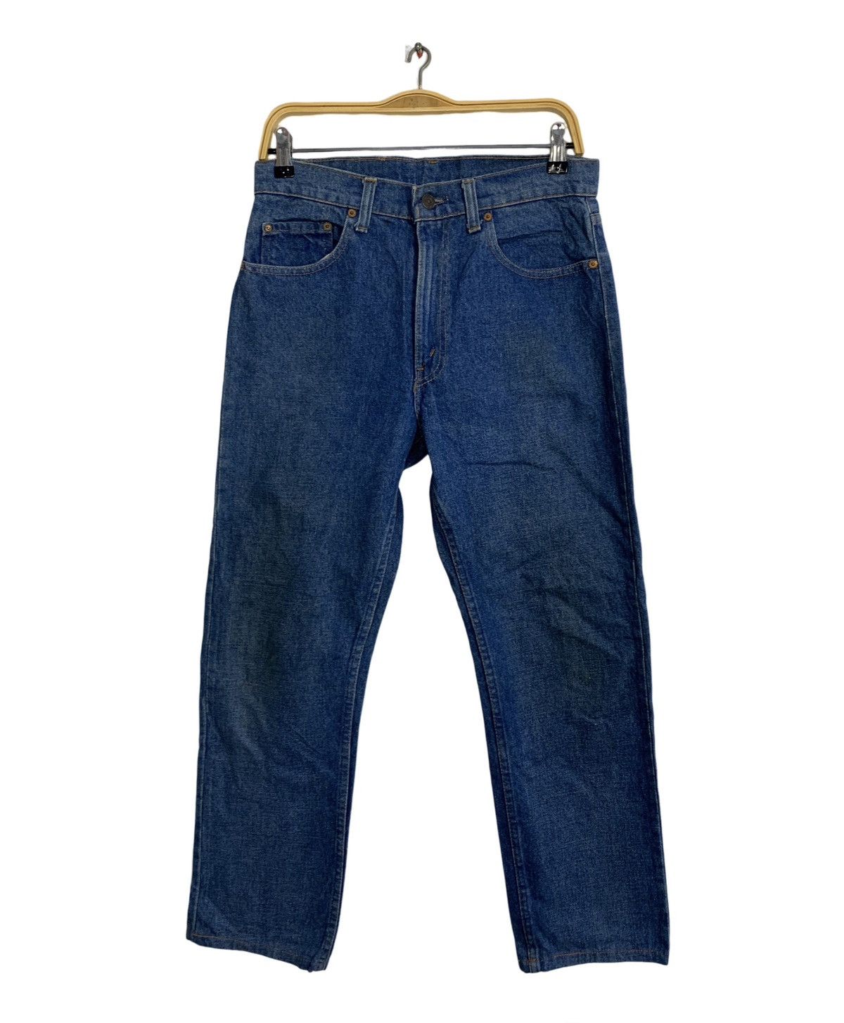 Levi's Levis Strauss Lot 505 Indigo Denim Jeans Straight Cut Size US 30 / EU 46 - 1 Thumbnail