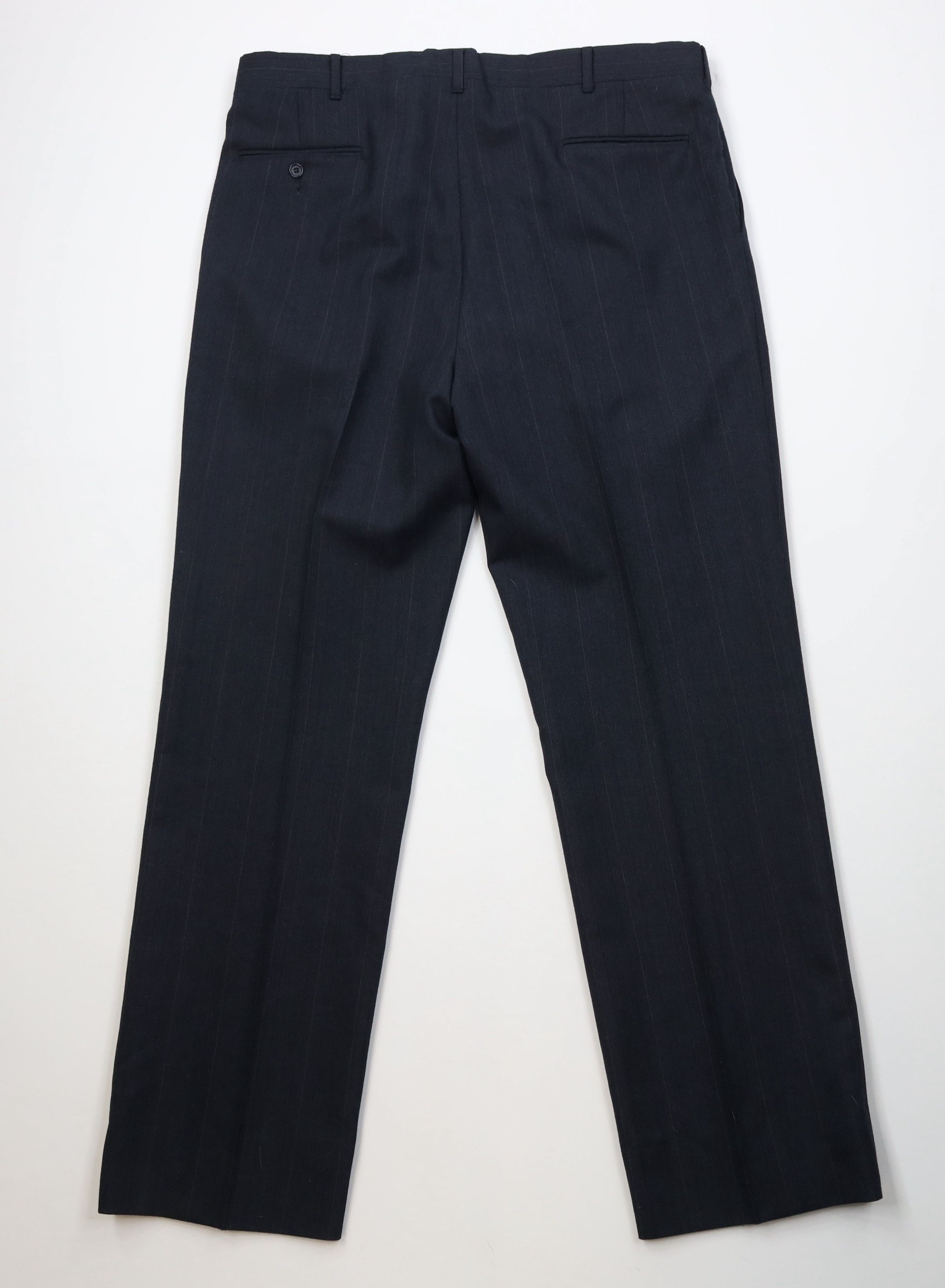 Vintage Vintage 70s Streetwear Pinstriped Wide Leg Chino Pants Size US 38 / EU 54 - 8 Thumbnail