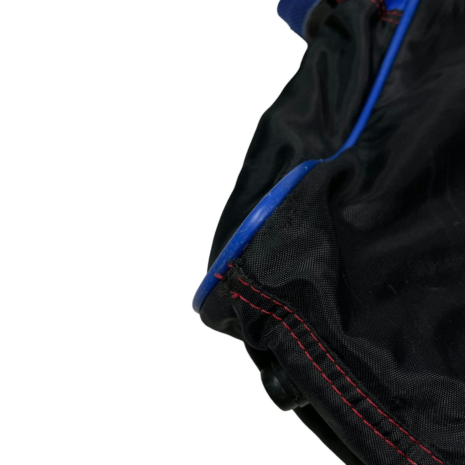 Adidas × Vintage Adidas Adults Black Blue Zipper Logo Crossbody Backpack Size ONE SIZE - 8 Thumbnail