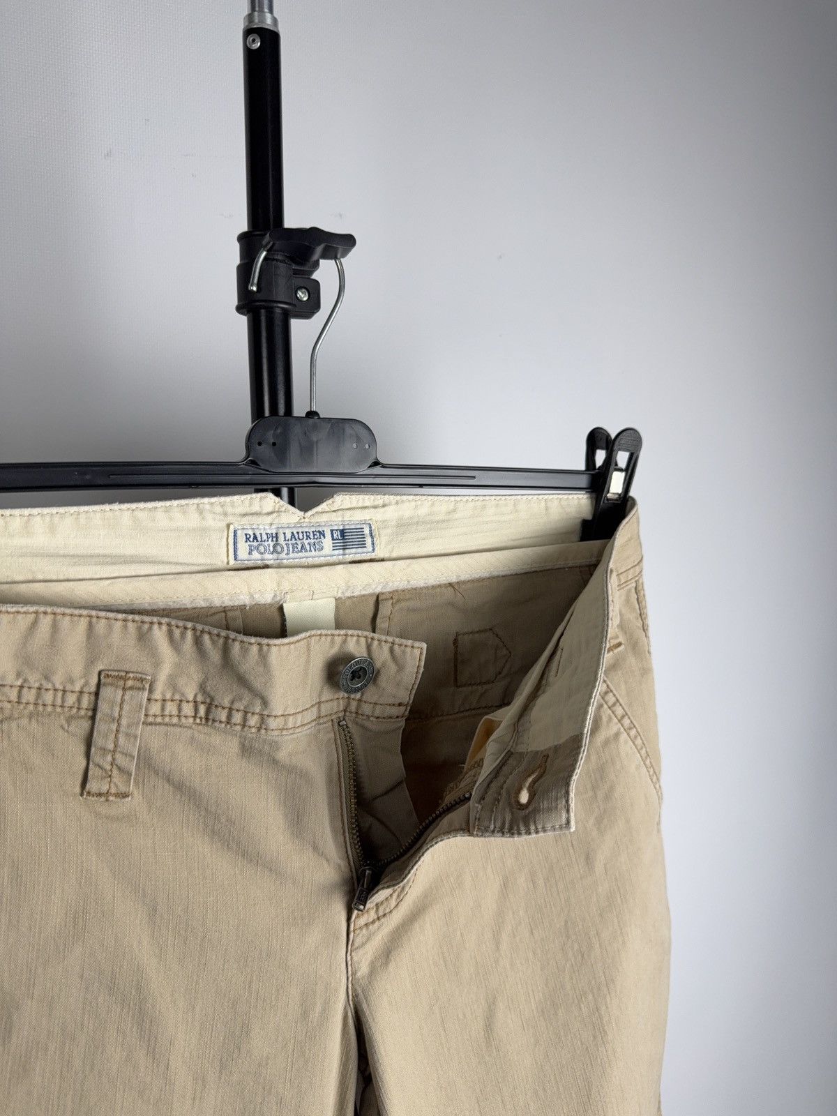 Hysteric Glamour × Polo Ralph Lauren × Vintage Flared Polo Ralph Lauren Vintage 90s Y2K Jeans Pants Size 29" - 7 Thumbnail