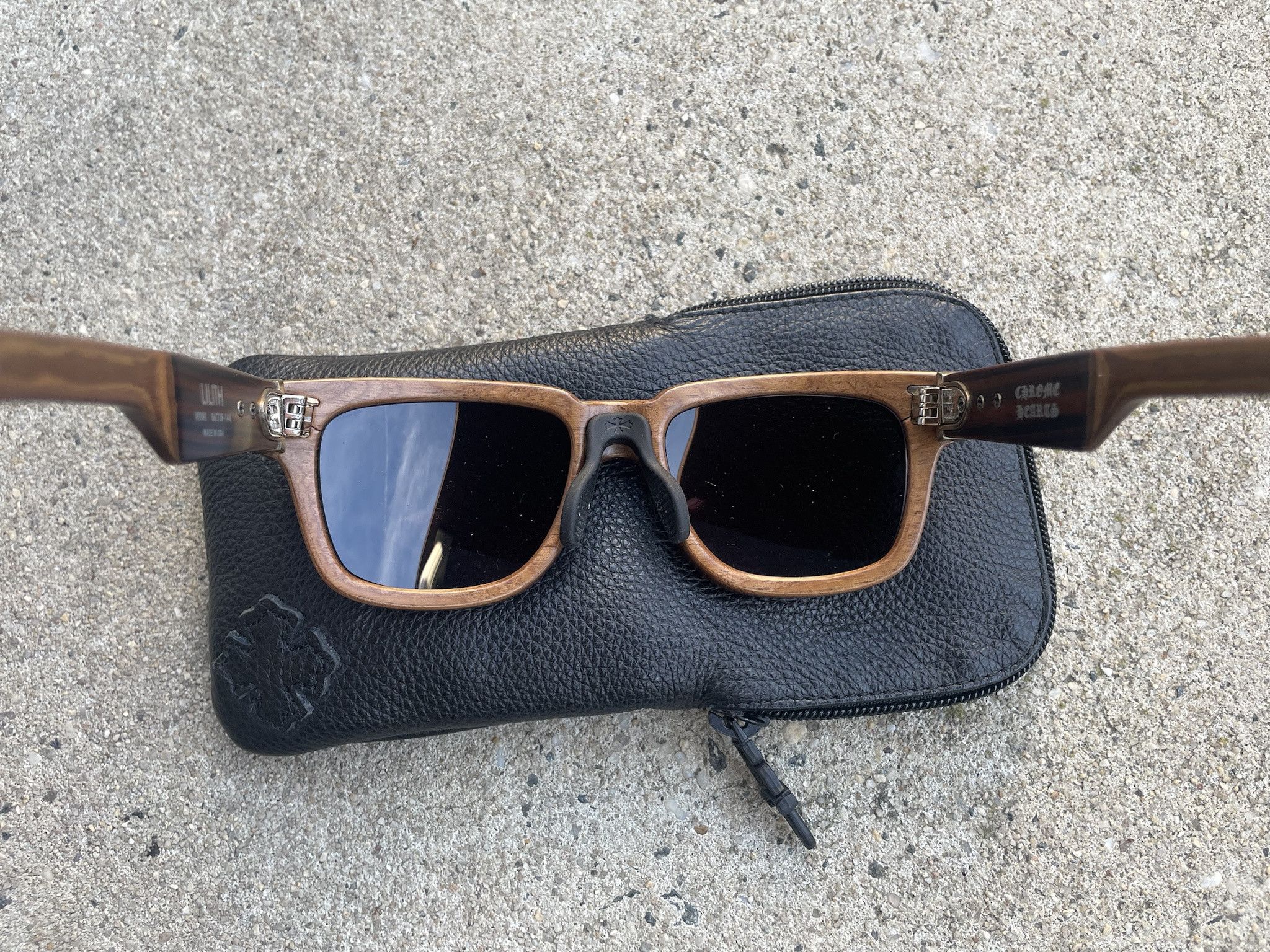 Chrome Hearts Chrome Hearts LILITH Dark Ebony Glasses Size ONE SIZE - 5 Thumbnail