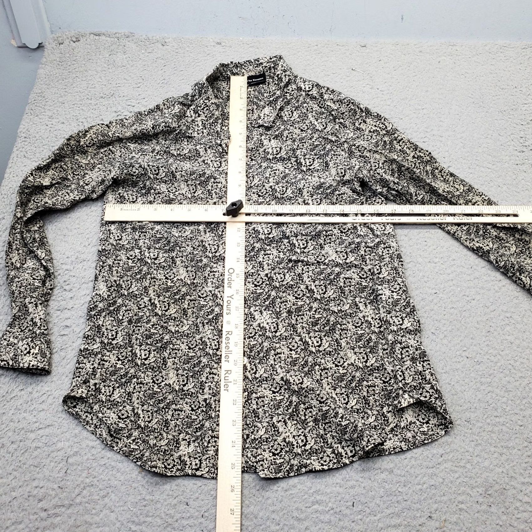 The Kooples The Kooples Shirt Womens XS Multicolor Paisley Silk Long Sleeve Collared Button-Up Size XS / US 0-2 / IT 36-38 - 3 Thumbnail