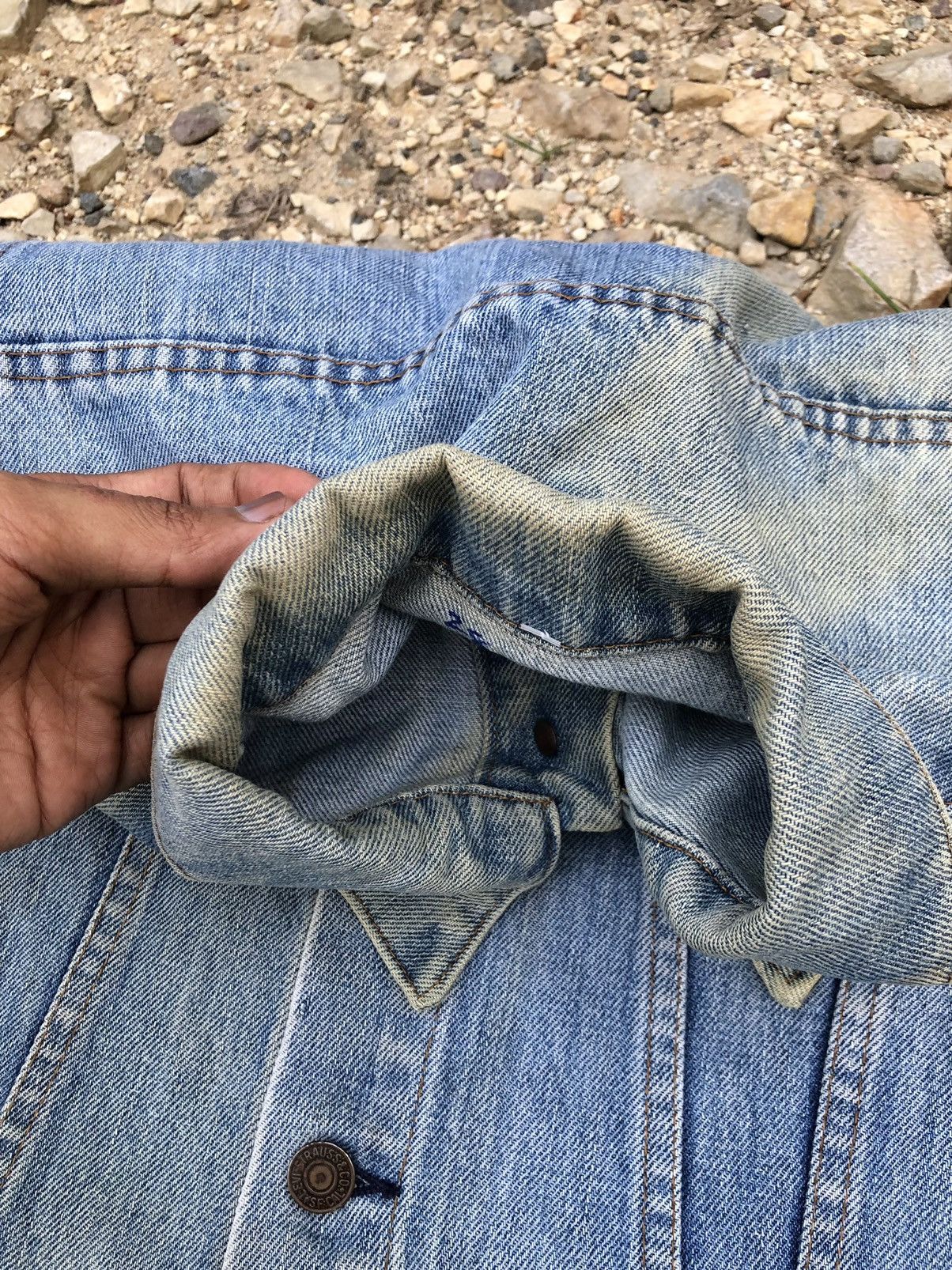 Levi's 80s LEVIS TYPE 3 FADED BLUE JACKET Size US S / EU 44-46 / 1 - 5 Thumbnail
