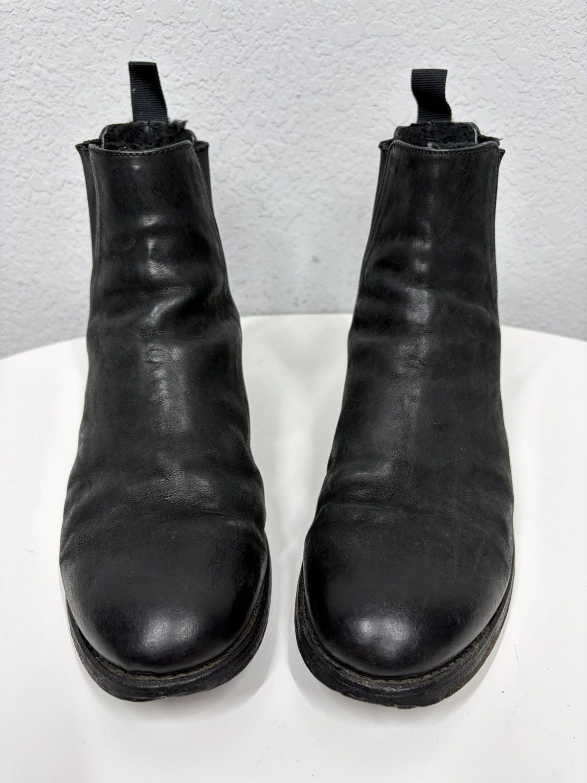 The Last Conspiracy Vintage 00s Guidi CCP Style Distressed Leather Biker Boots Size US 8 / EU 41 - 10 Thumbnail