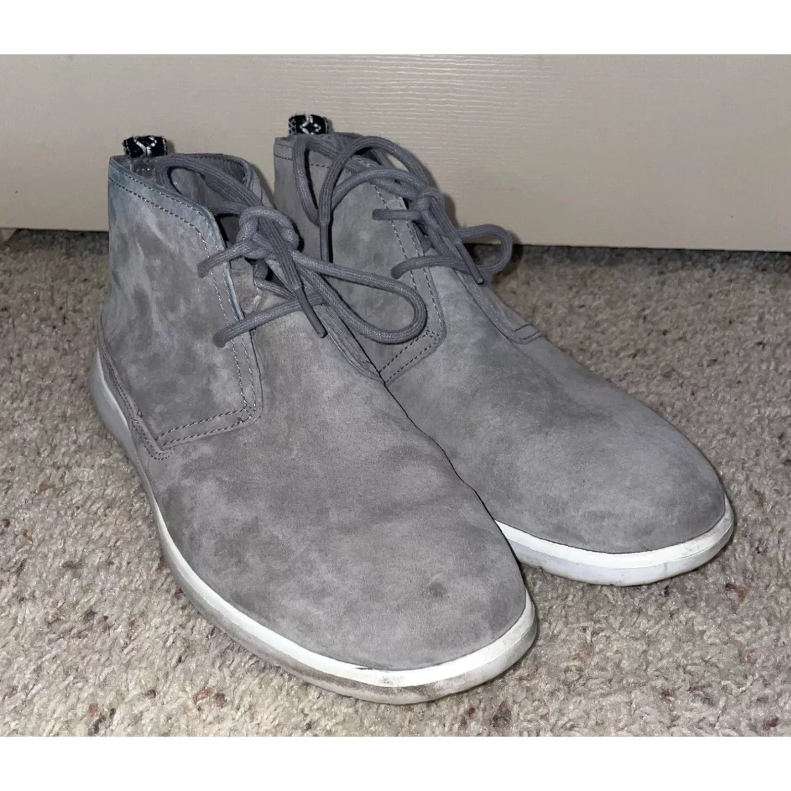 Ugg UGG Freamon Leather Chukka Boots Gray 9.5 Men US Size 9.5 Leather Upper Outsole Australia Style Mens Size US 10 / EU 43 - 2 Thumbnail