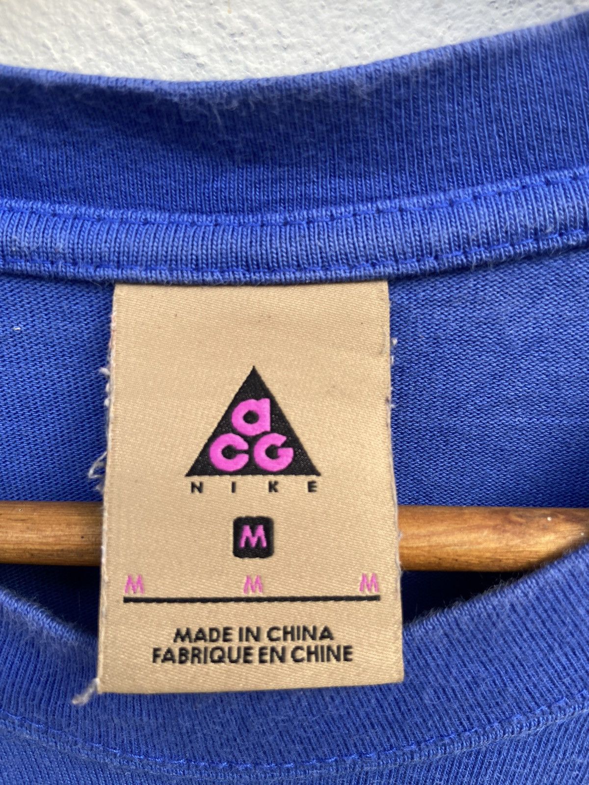 Nike ACG Nike ACG t shirt small logo embroidery Size US M / EU 48-50 / 2 - 7 Thumbnail