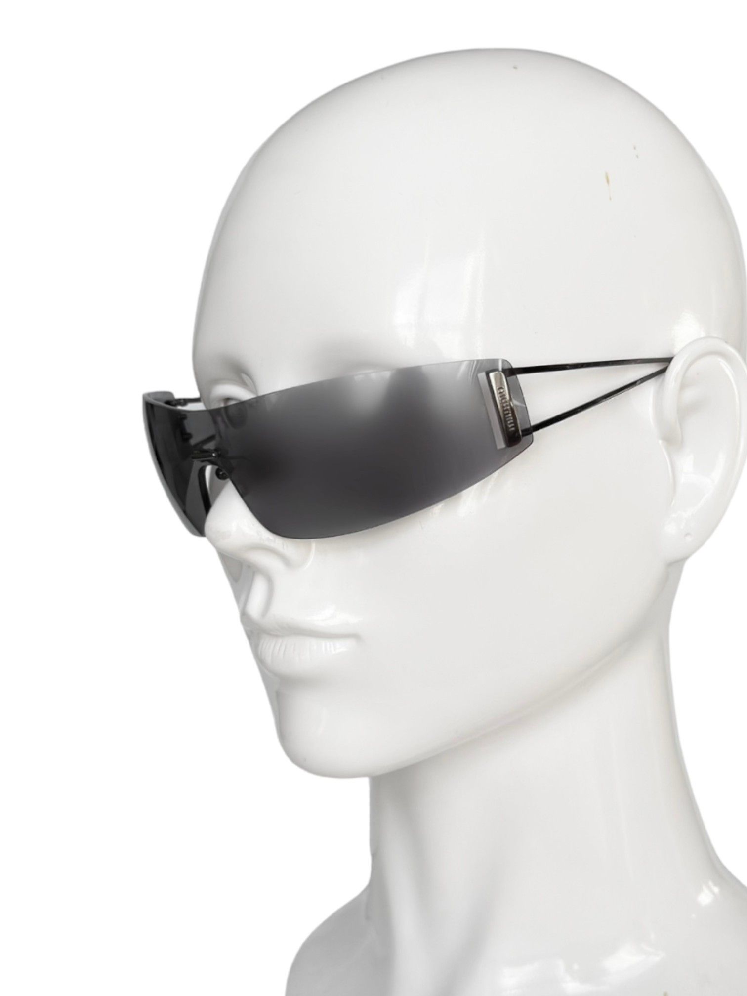 Miu Miu Miu Miu SMU 51C Shield Visor Sunglasses Size ONE SIZE - 1 Thumbnail