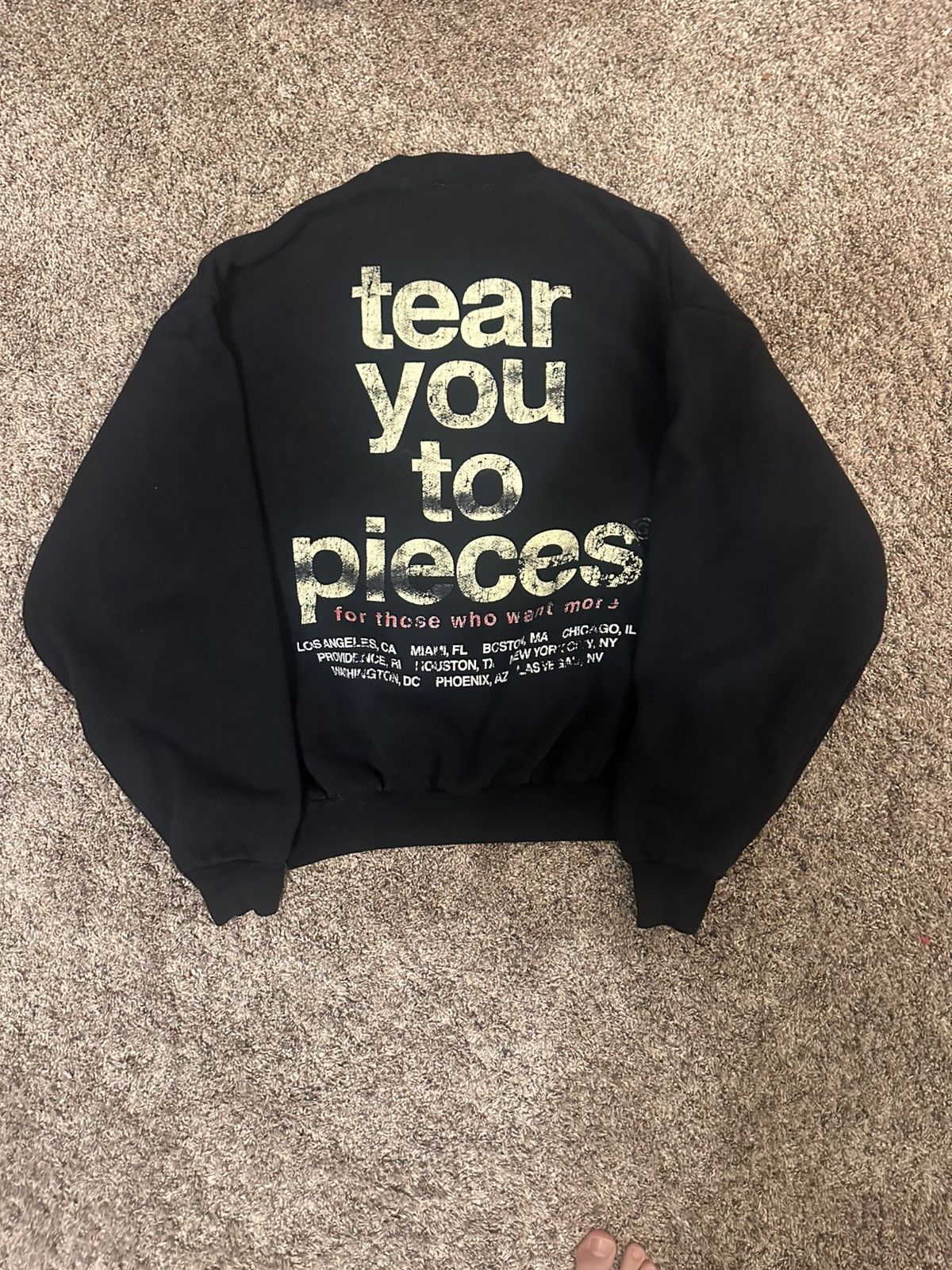 NIKE VINTAGE CENTER LOGO OVERSIZE BOXY SWEATSHIRT