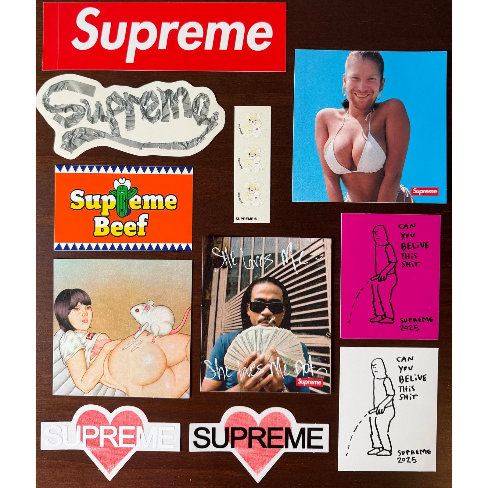 Supreme Supreme Raekwon Elmo poster 2005 75x60 | Grailed