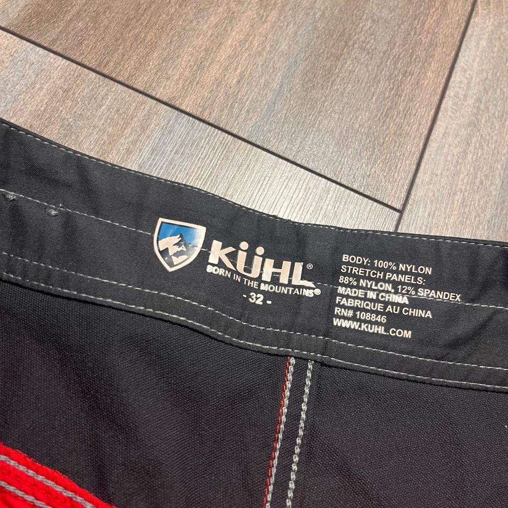 Kuhl Kuhl Red Athletic Casual Shorts Men 32 Size US 32 / EU 48 - 3 Thumbnail