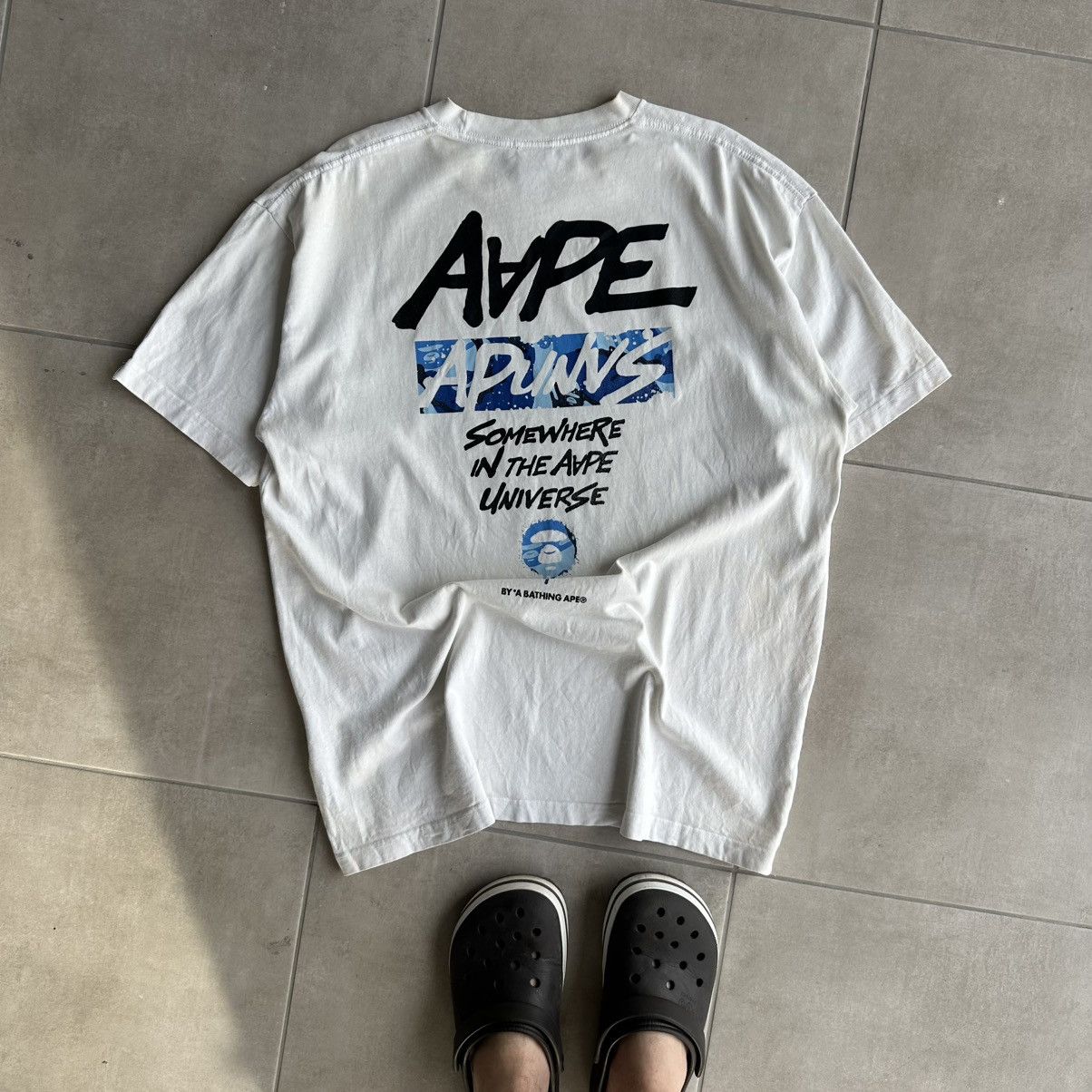 Vintage Vintage Ape T-shirts Somewhere in the Ape Universe Tee Size US XL / EU 56 / 4 - 1 Thumbnail