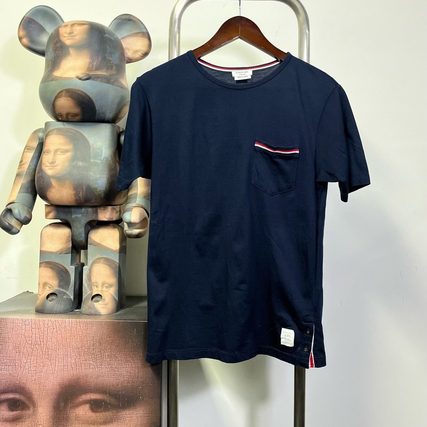 Thom Browne Thom Browne Striped Brown T-Shirt s Men Size US S / EU 44-46 / 1 - 1 Thumbnail