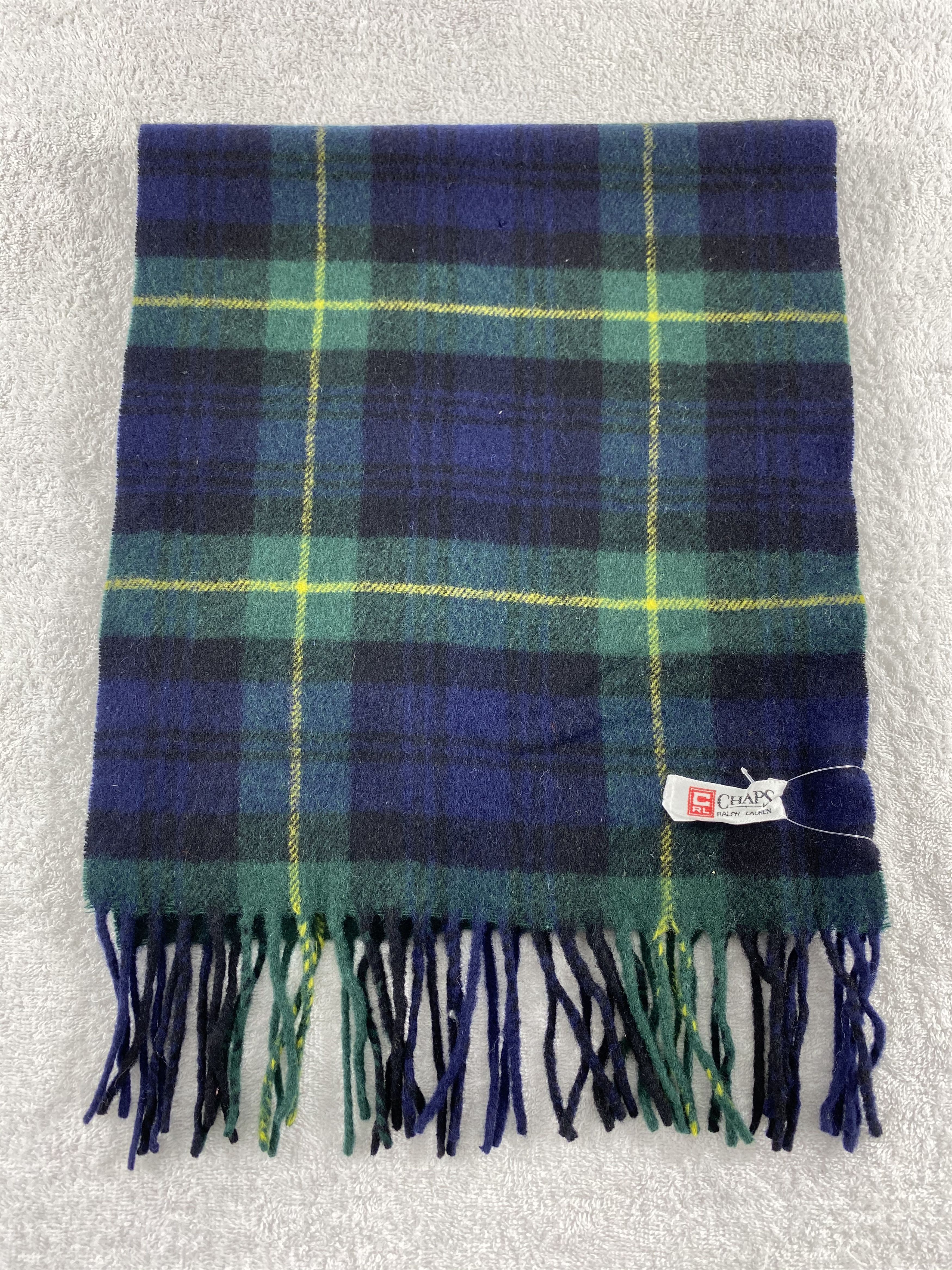 Chaps Ralph Lauren × Vintage Chaps Ralph Lauren Scarf / Muffler / Neckwear - WW1711 Size ONE SIZE - 2 Thumbnail