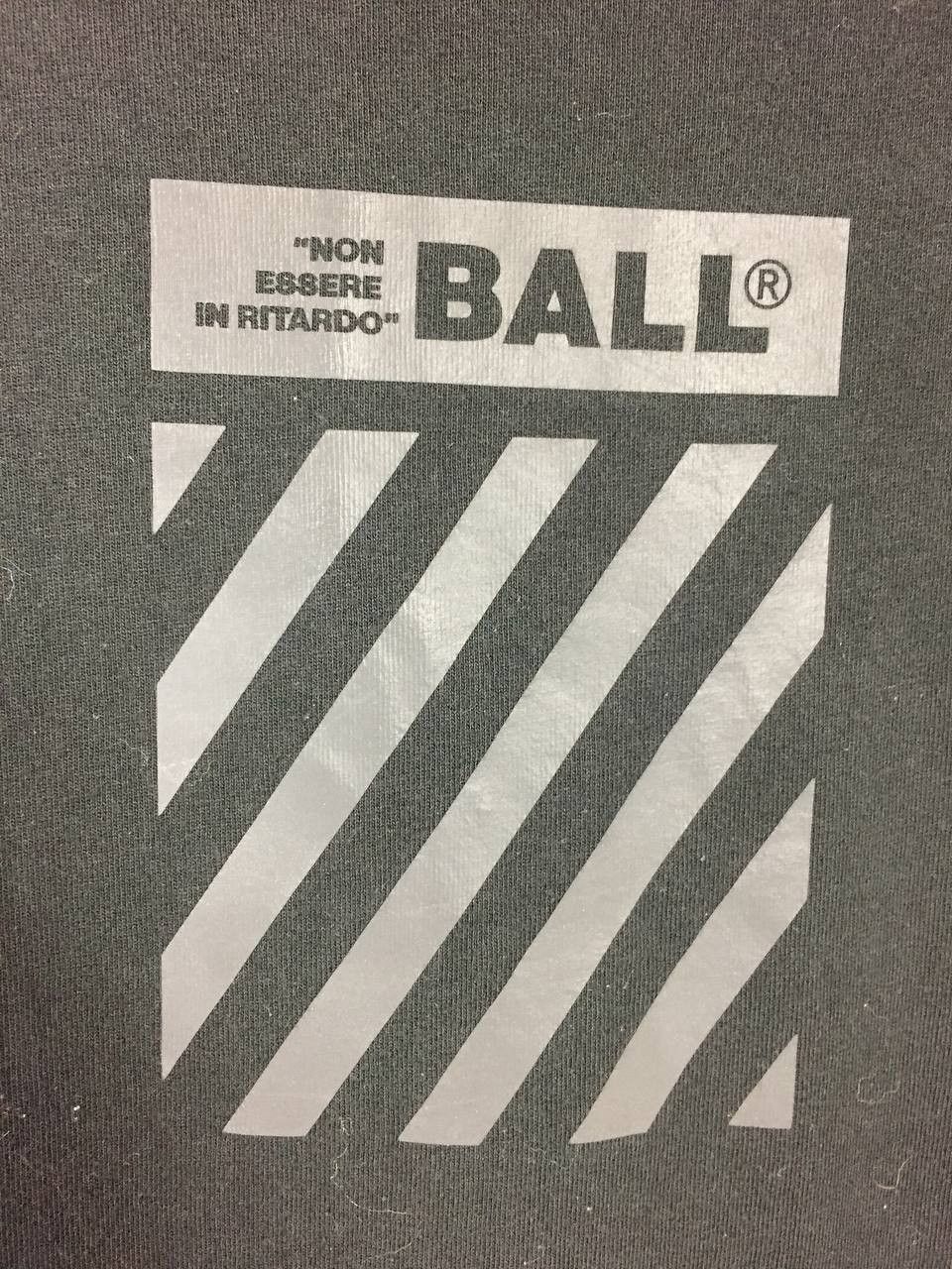 Japanese Brand × Vintage BALL Japanese Brand "Non Essere In Ritardo" Tee Size US XXL / EU 58 / 5 - 4 Thumbnail