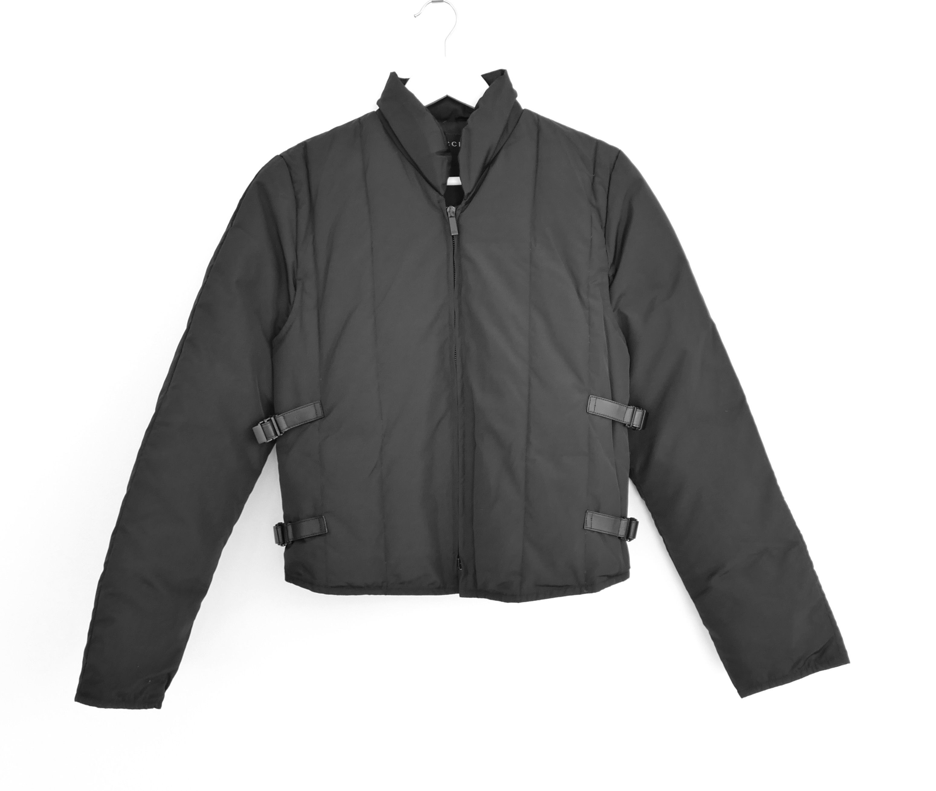 Gucci x Tom Ford Fall 1999 Bondage Strap Puffer Jacket