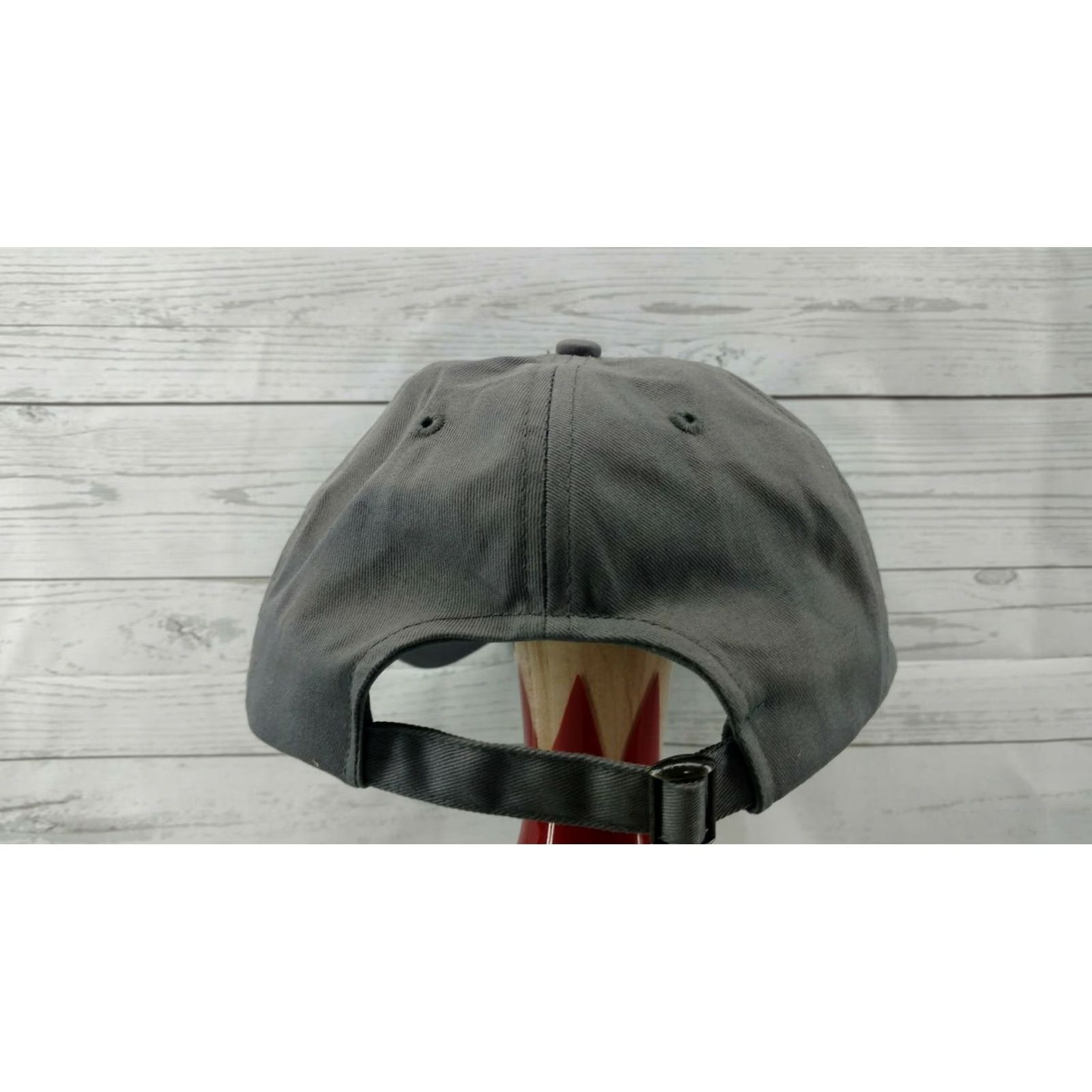 Vintage Cabela's Club Baseball Cap Hat Grey Adjustable Embroidered Logo Fishing Mens Size ONE SIZE - 6 Thumbnail