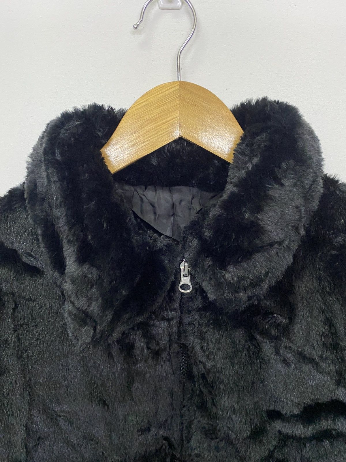 Japanese Brand Japanese Brand Wego Bomber Style Fur Zipper Jacket Size S / US 4 / IT 40 - 2 Thumbnail