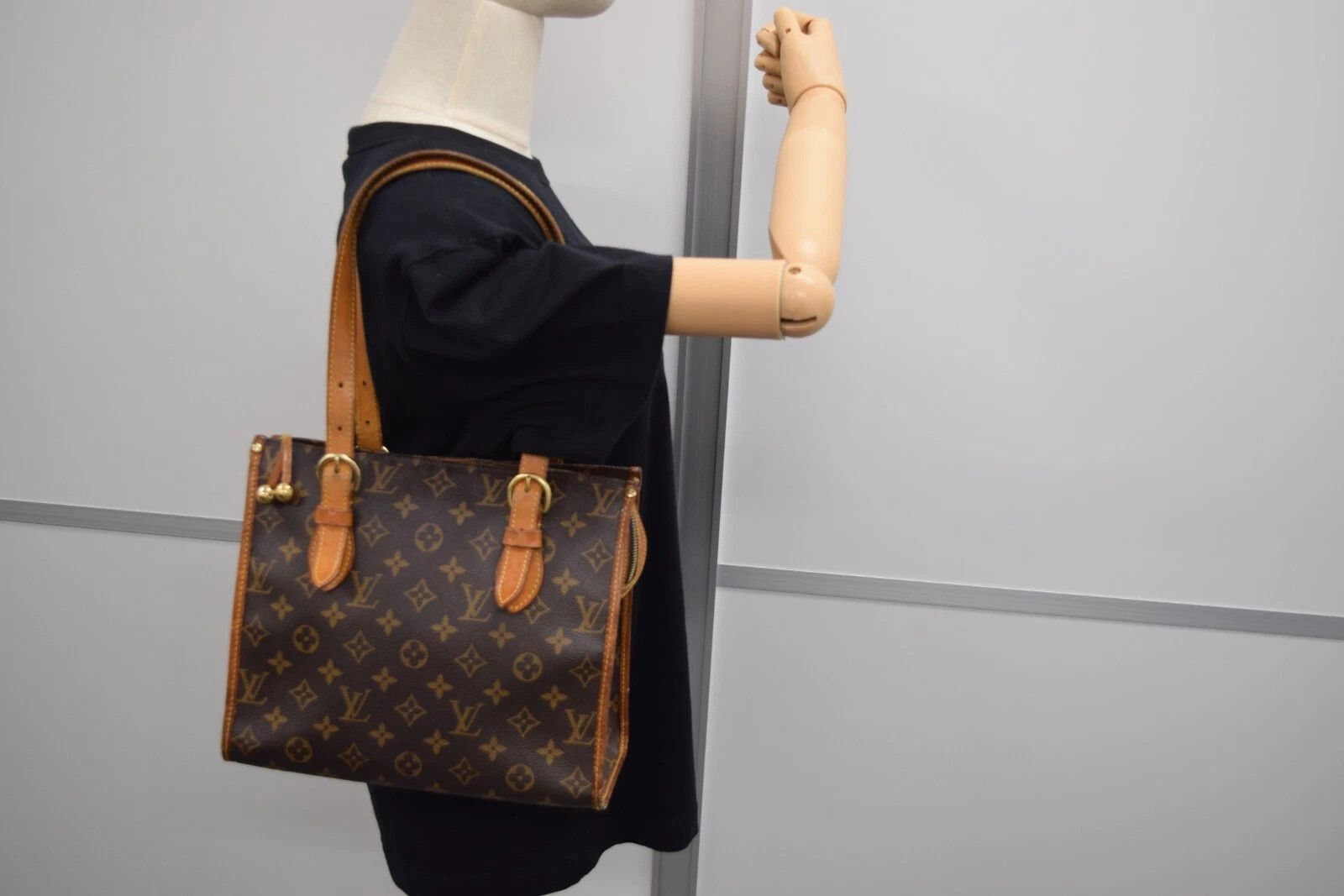 Louis Vuitton Auth Louis Vuitton Popincourt Shoulder Bag Monogram M40007 Size ONE SIZE - 3 Thumbnail