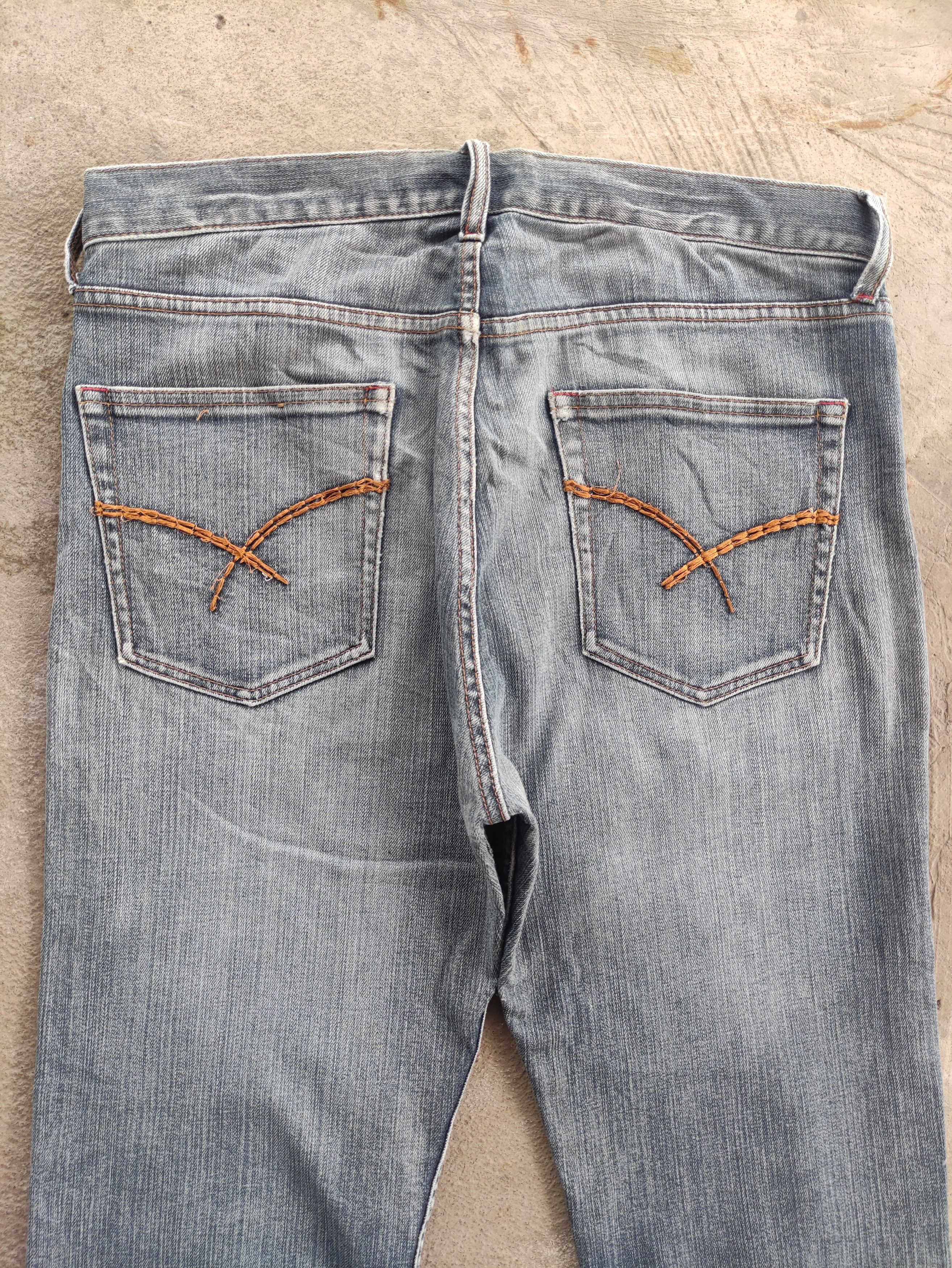 Japanese Brand Vintage Japanese Jean Distressed Faded Denim Pants Size US 34 / EU 50 - 9 Thumbnail