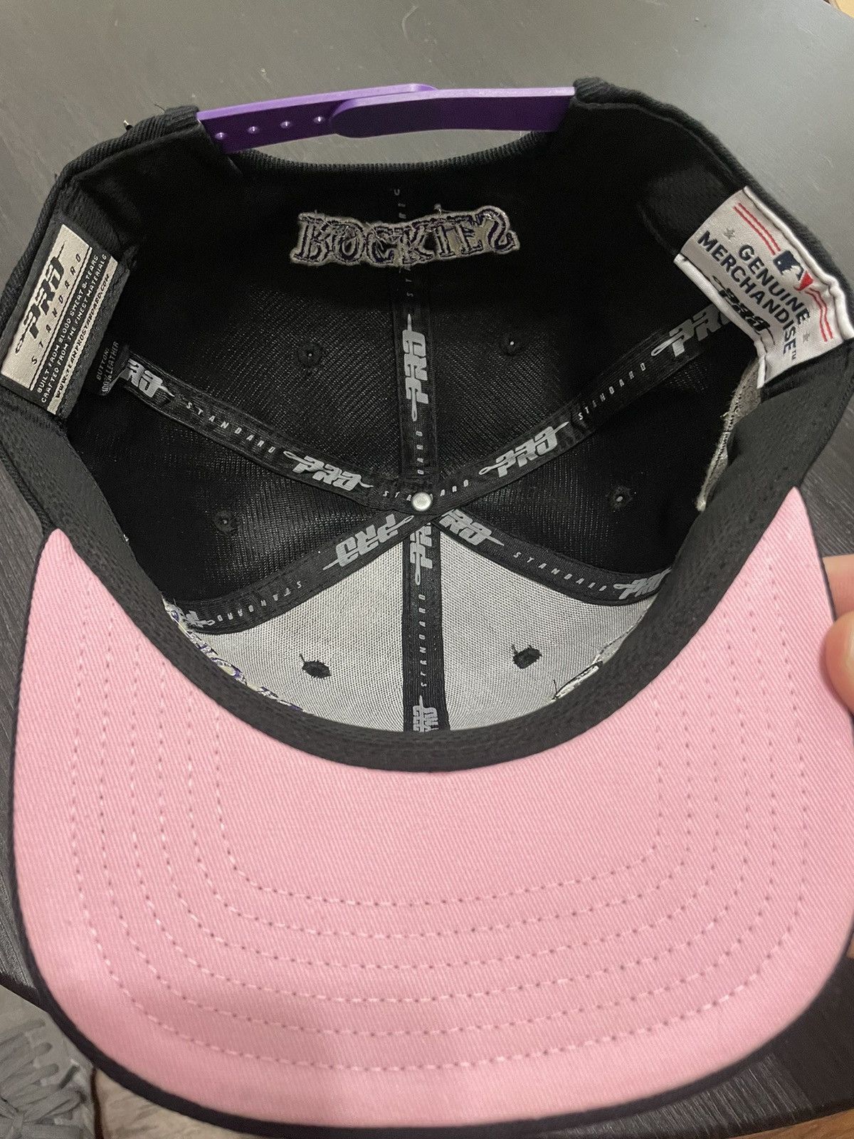 Pro Standard Pro Standard CO Rockies Snapback Black Purple Pink Under Size ONE SIZE - 3 Thumbnail