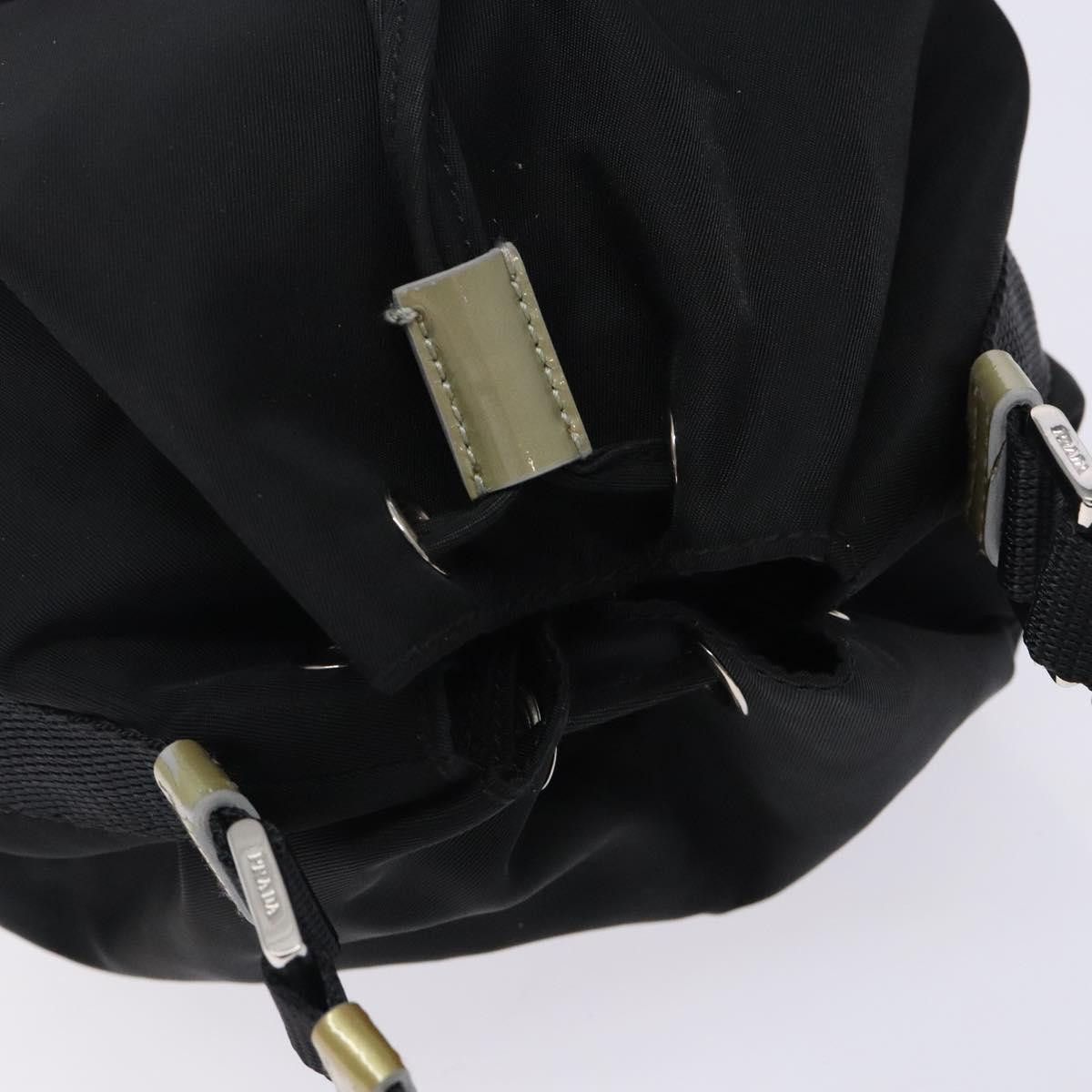Prada PRADA Hand Bag Nylon Black Silver Size ONE SIZE - 6 Thumbnail