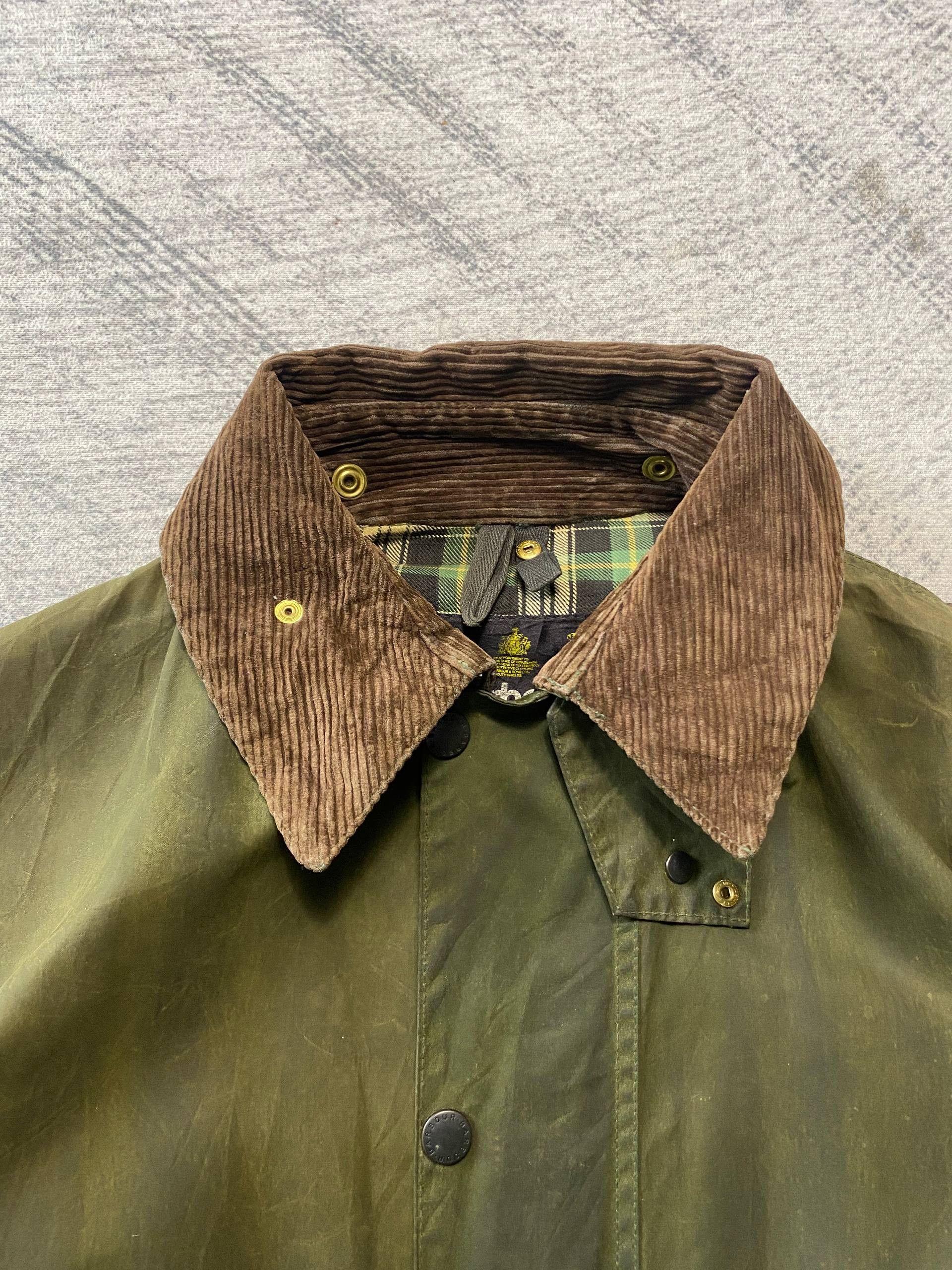 Barbour Vintage Barbour Border Waxed Jacket Size US L / EU 52-54 / 3 - 4 Thumbnail