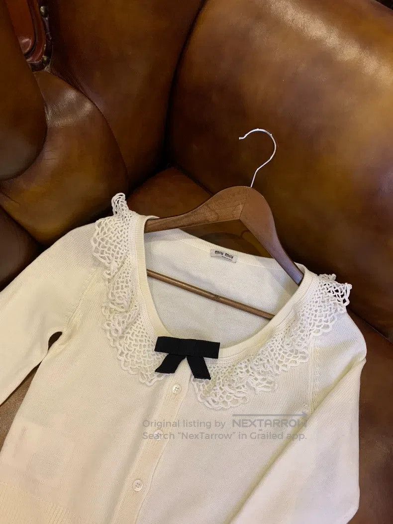 Miu Miu Miu Miu 36 Knitted coat Size S / US 4 / IT 40 - 5 Thumbnail