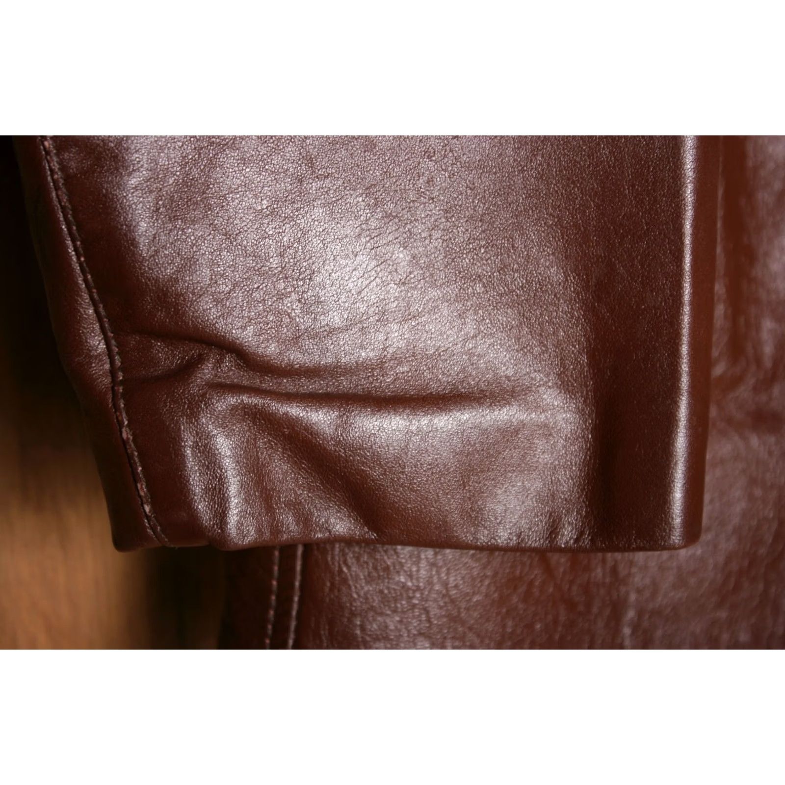 London Fog VINTAGE London Fog Car Coat Leather Brown 42 Men's Sz. 42 Zip-Out Faux Fur Liner Coat Brown Leather Car Coat Mens 42 Vintage London Fog Size US XS / EU 42 / 0 - 3 Thumbnail