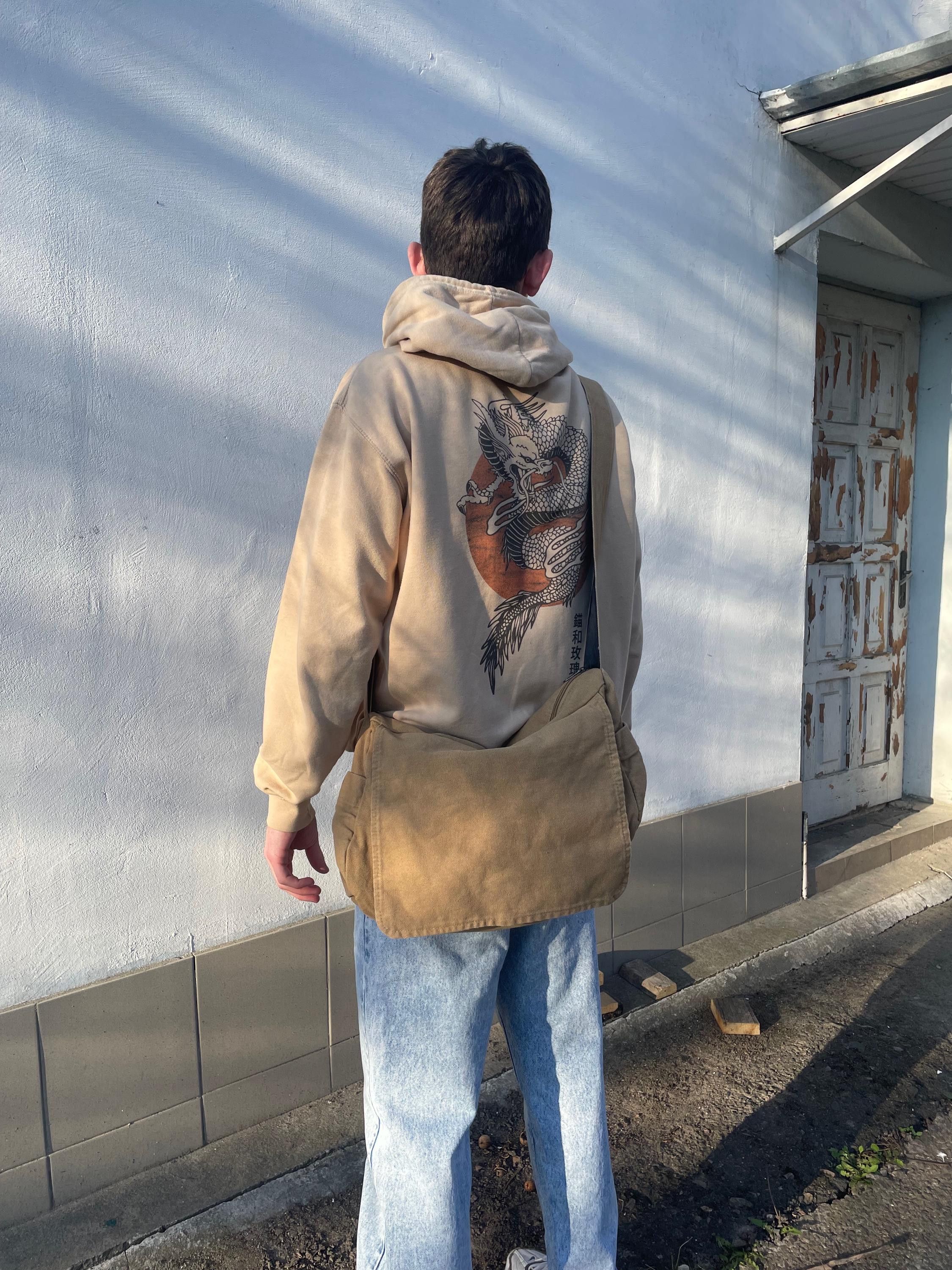 Other Canvas Crossbody Bag for Women and Men pockets for School Size ONE SIZE - 9 Thumbnail