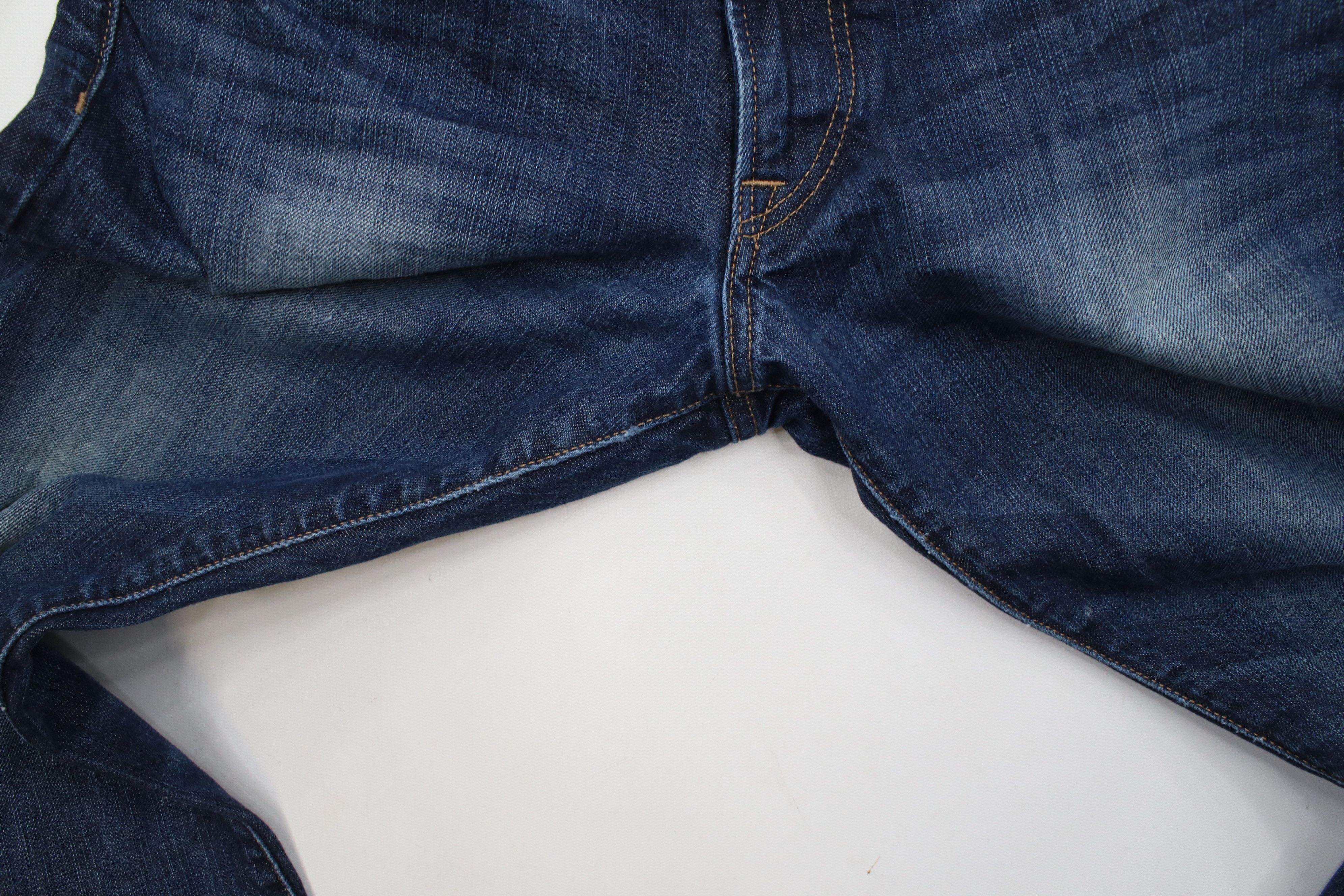 Express × Vintage Express Slim Fit Rocco Boot Cut Denim Jeans Blue Cotton Size US 30 / EU 46 - 8 Thumbnail