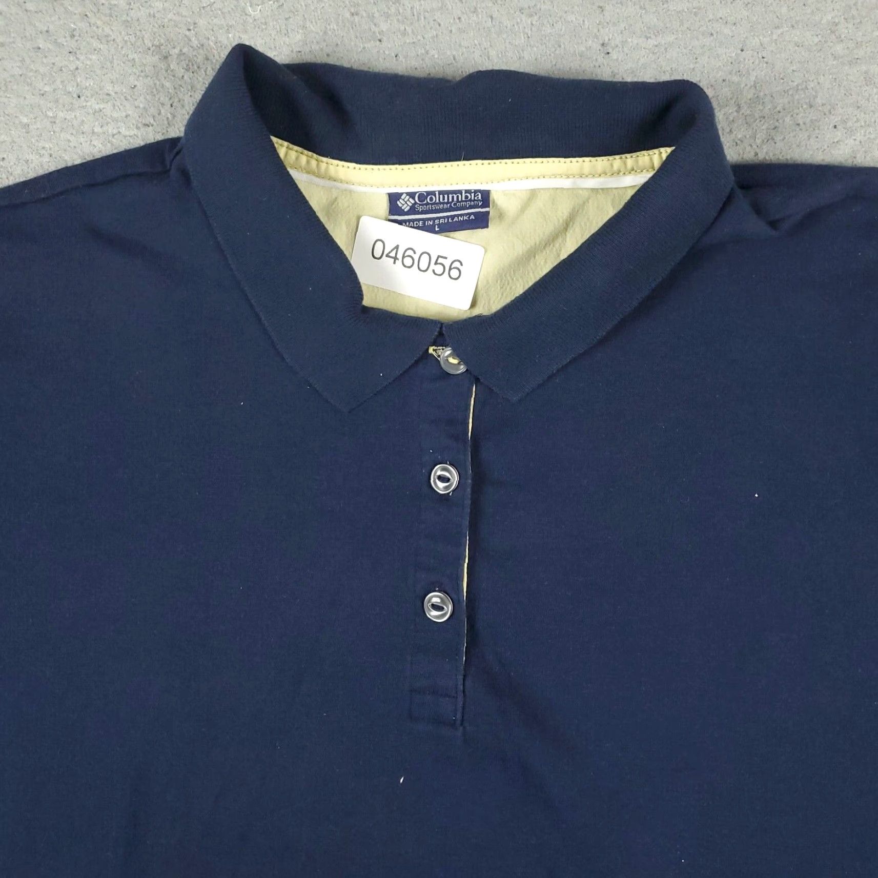 Vintage Columbia Polo Shirt Womens Large Blue Casual Short Sleeve Ladies Size L / US 10 / IT 46 - 2 Thumbnail