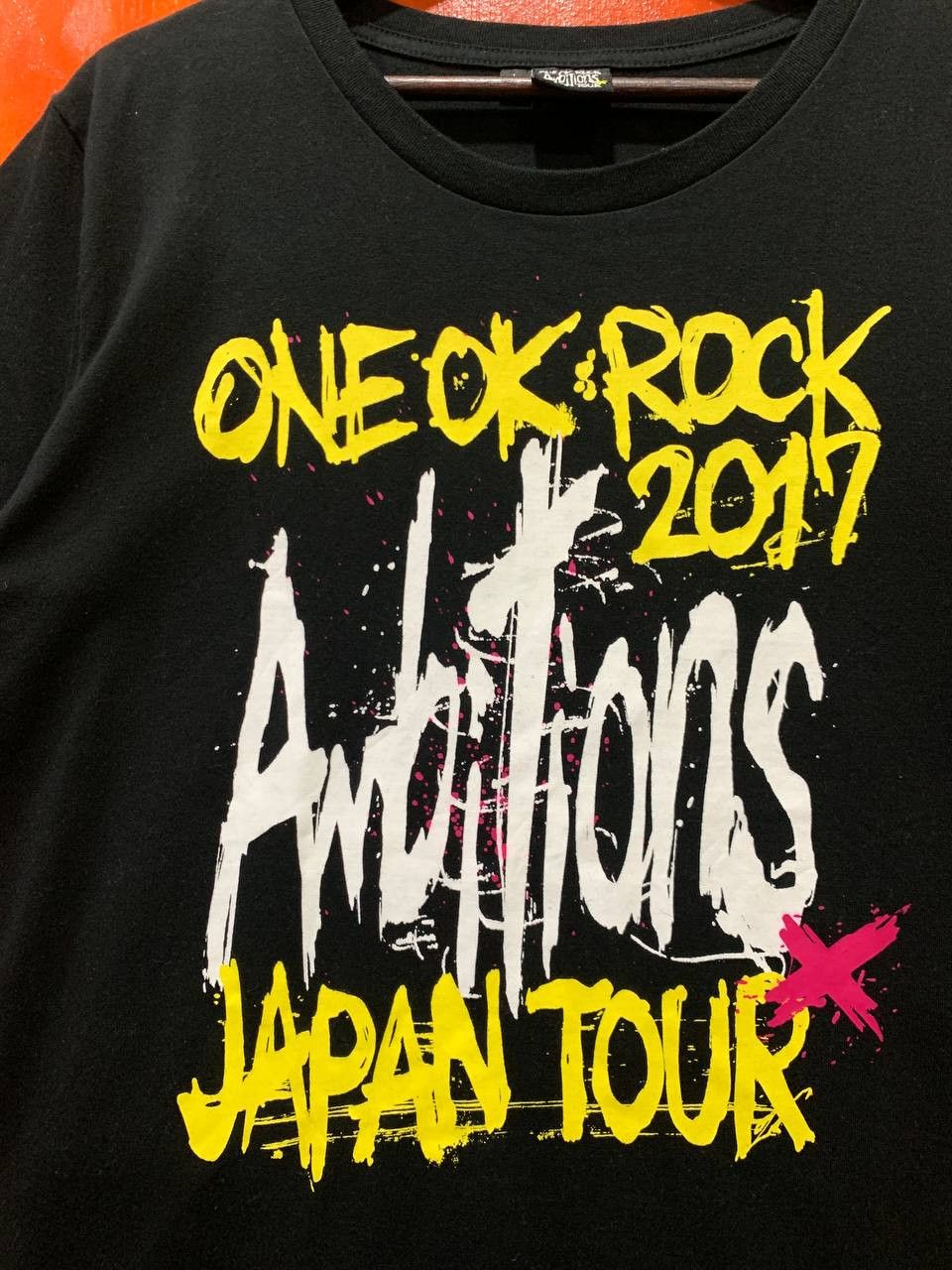 ONE OK ROCK 2017 AMBITIONS TOUR JAPAN AMUSE TSHIRT