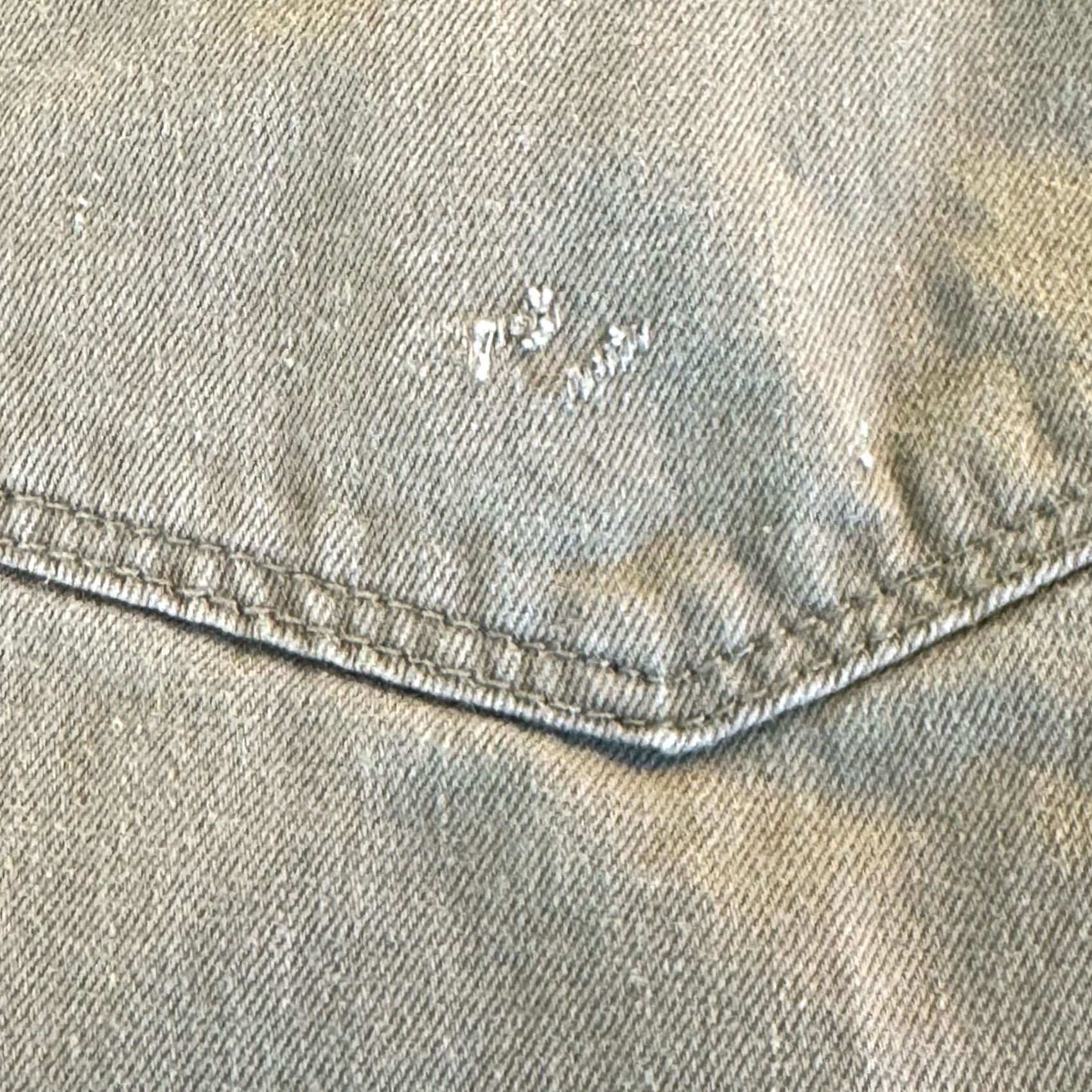 Levi's Levi's 505 Jeans Regular Fit / Straight Leg Mens 36x34 Beige Denim Khaki Size US 36 / EU 52 - 5 Thumbnail