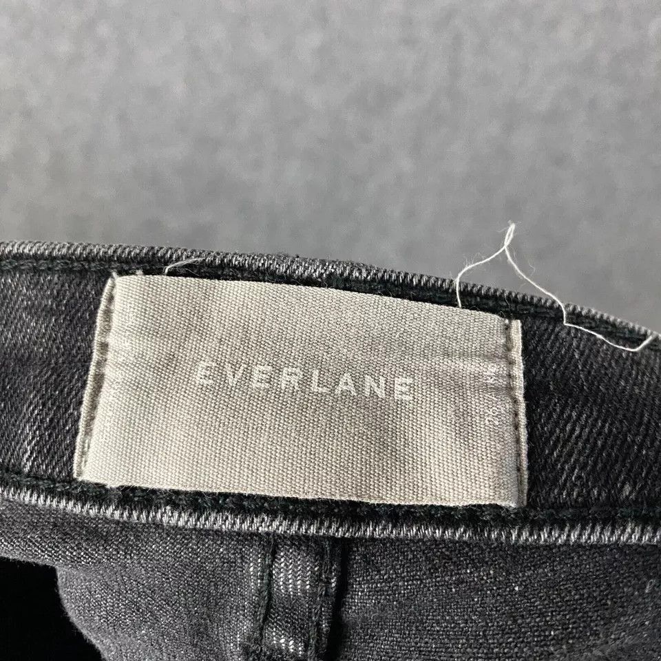 Everlane Everlane Jeans Women's 26 Ankle Charcoal Wash Denim Skinny Size 26" / US 2 / IT 38 - 7 Thumbnail