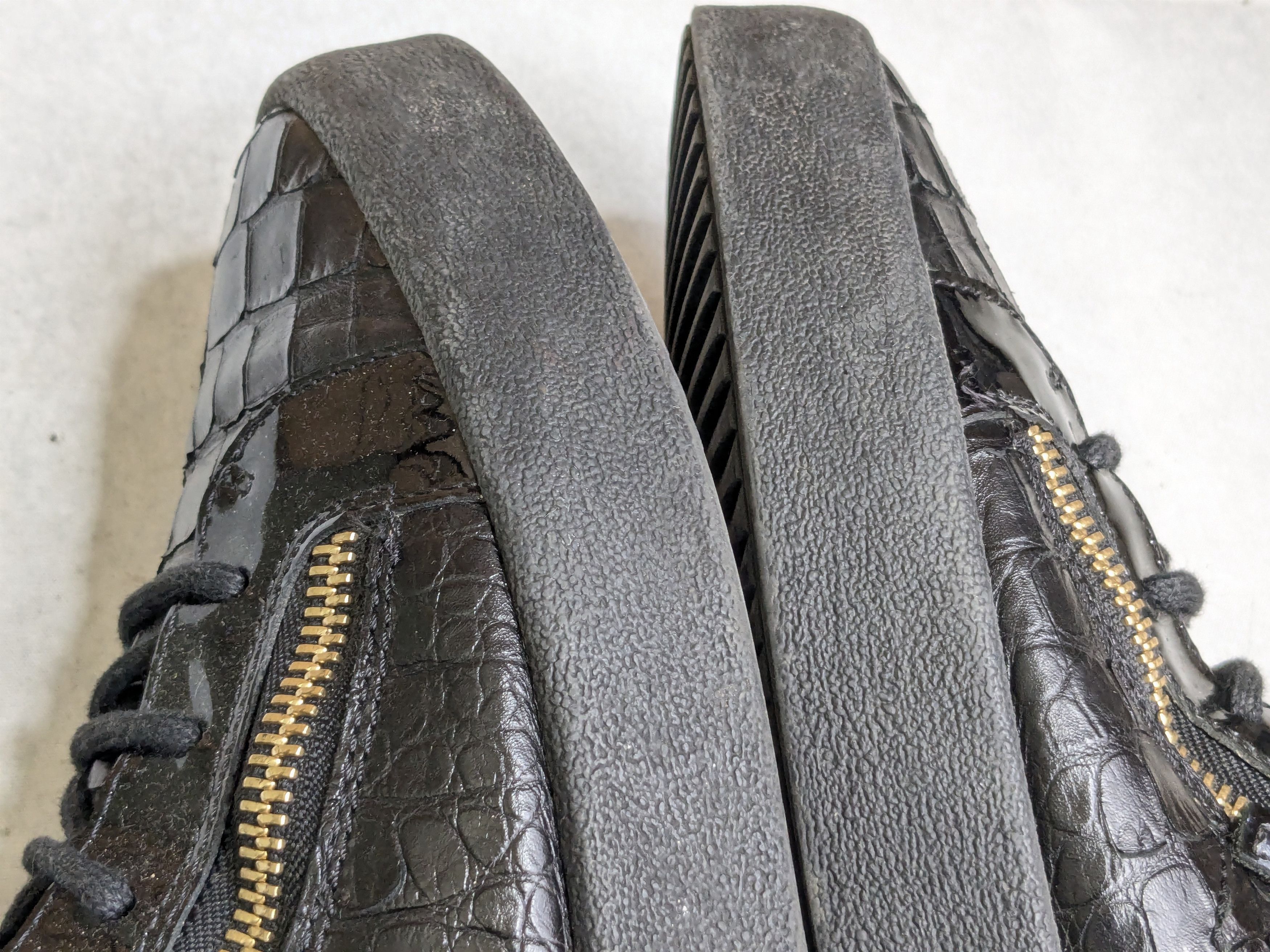 Giuseppe Zanotti Giuseppe Zanotti High Top Sneakers 13 46 Black Gold Size US 13 / EU 46 - 11 Thumbnail