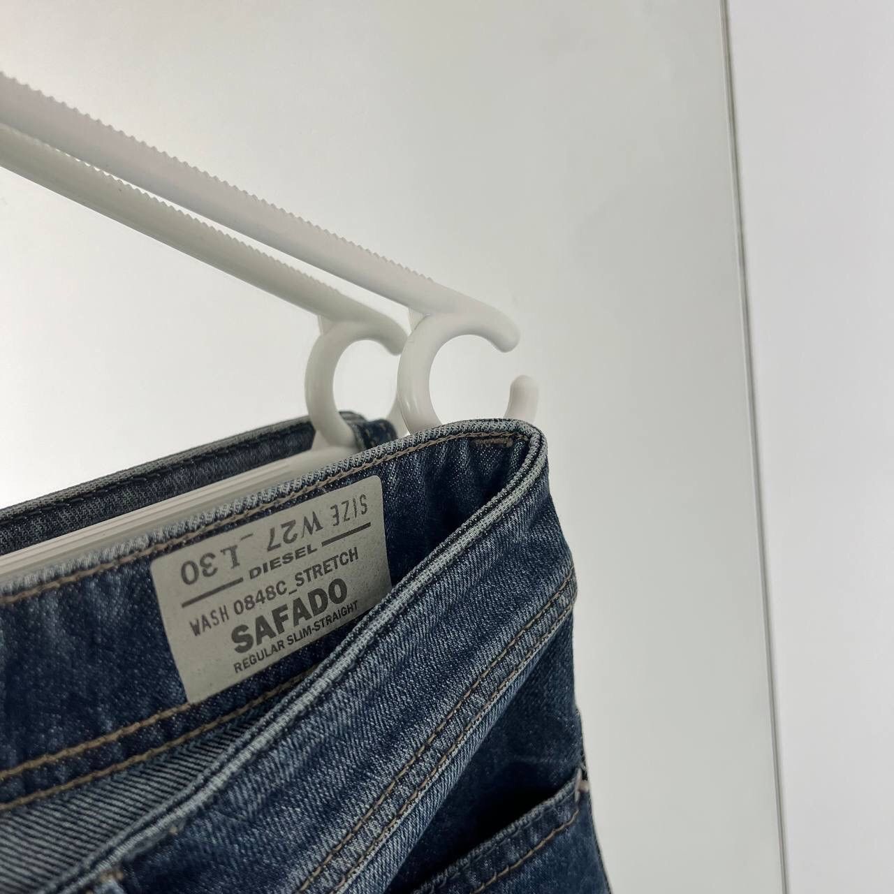 Diesel Y2K Vintage Diesel Denim Pants Italy Designer Baggy Jean Size 27" / US 4 / IT 40 - 8 Thumbnail