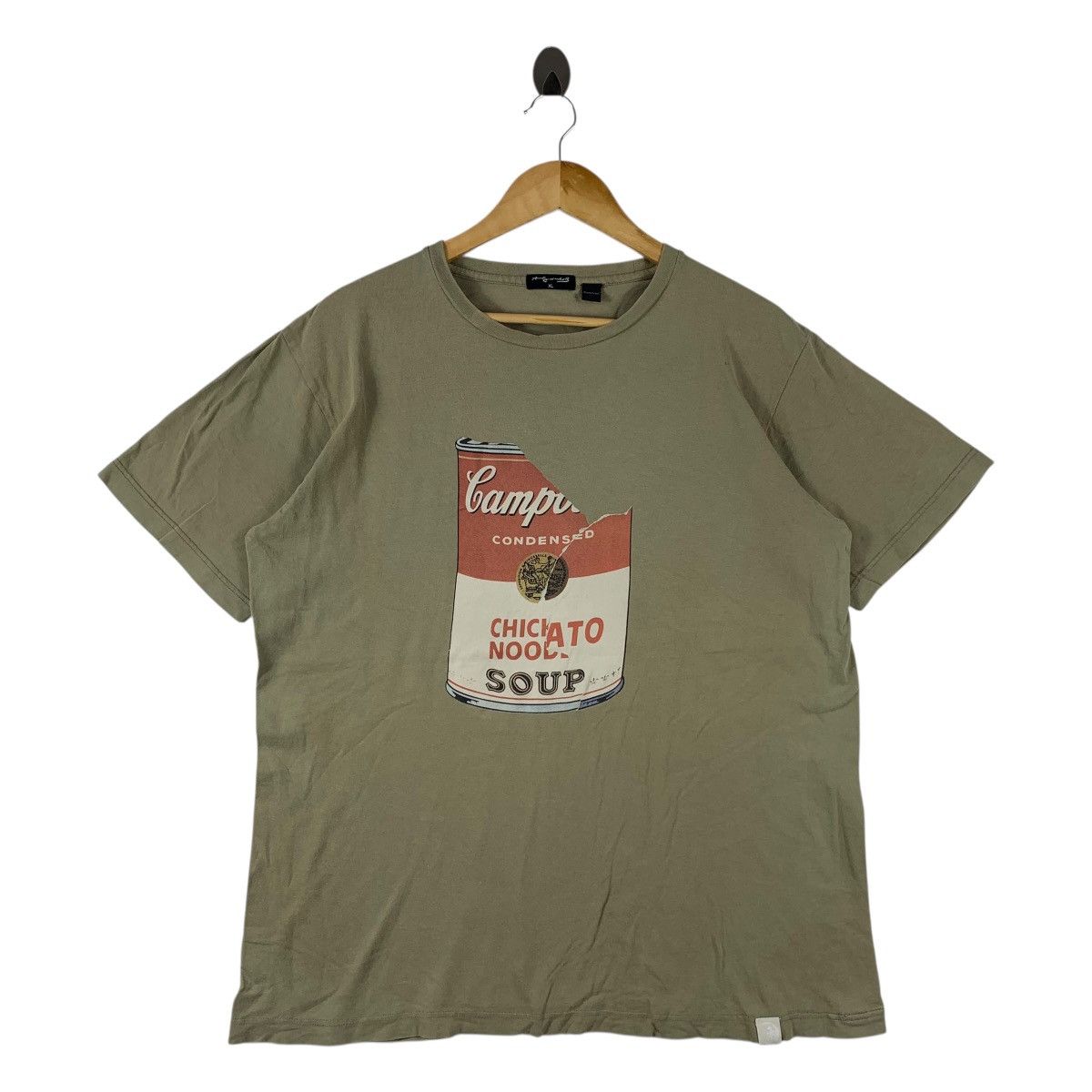 Andy Warhol Vintage Uniqlo x Andy Warhol Campbell's Soup Can Graphic Tee Size US XL / EU 56 / 4 - 1 Thumbnail