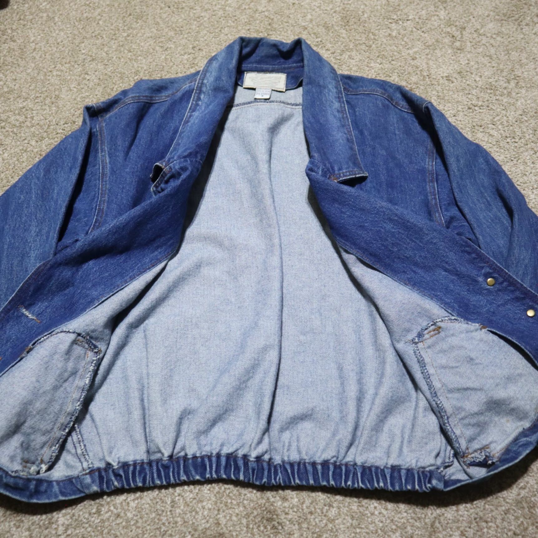 Denime Learsi Jacket Denim Women S Small Denim Size 28" / US 6 / IT 42 - 2 Thumbnail