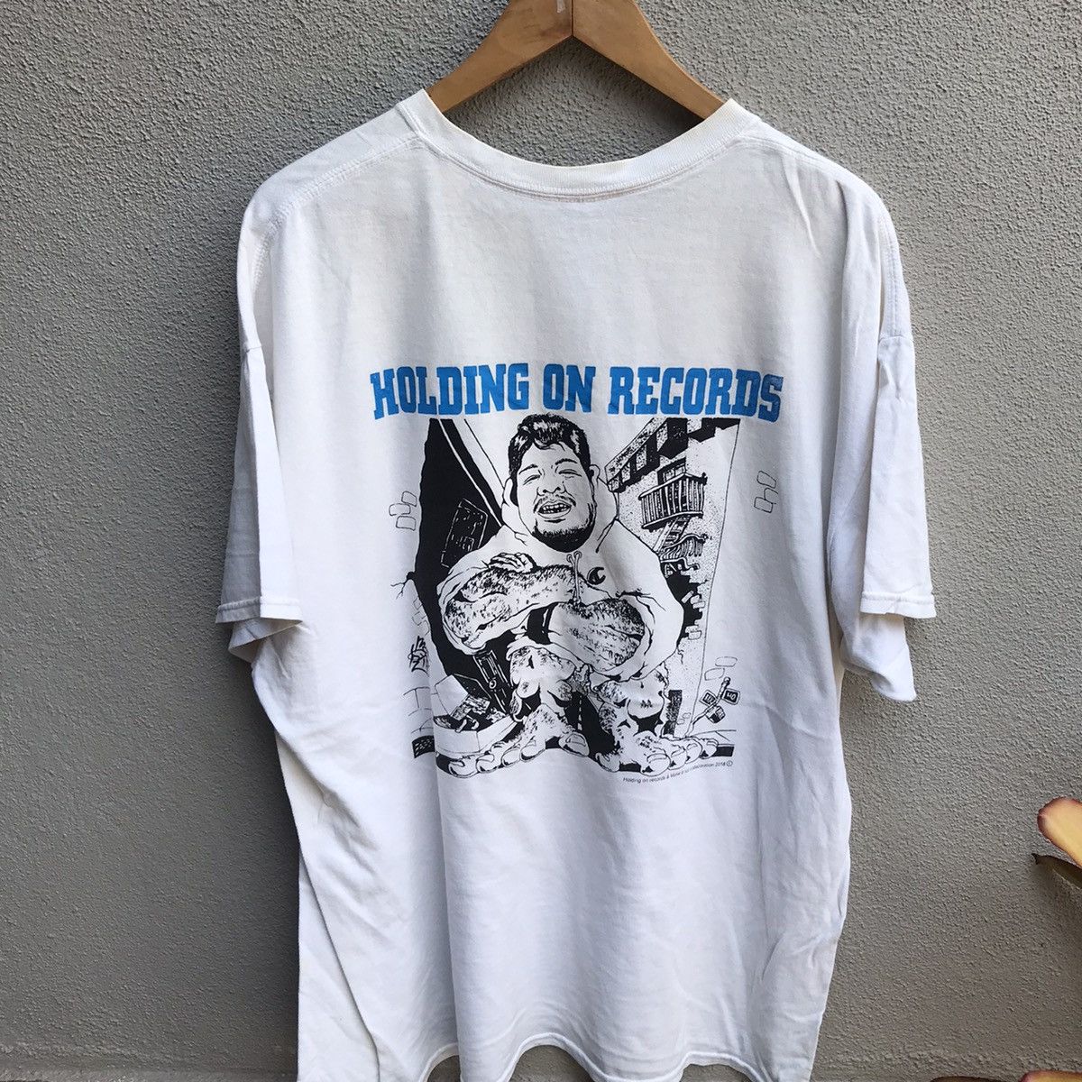 Band Tees HOLDING ON RECORDS hardcore punk tee Size US XL / EU 56 / 4 - 2 Thumbnail