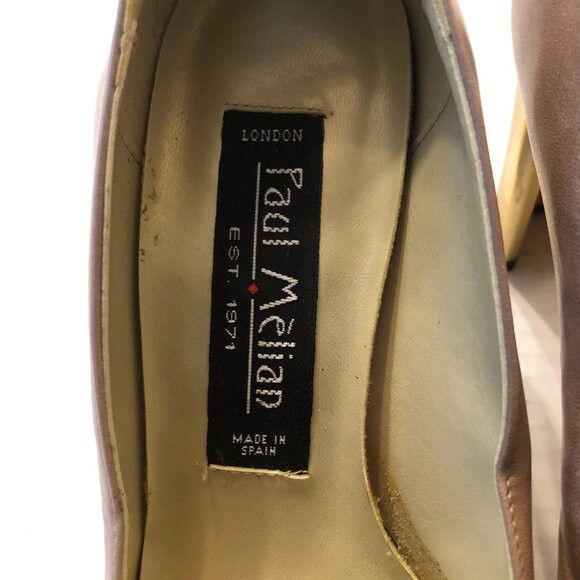 Other Paul Melian women's leather heel shoes size: 5 1/2B Size US 5.5 / IT 35.5 - 10 Thumbnail