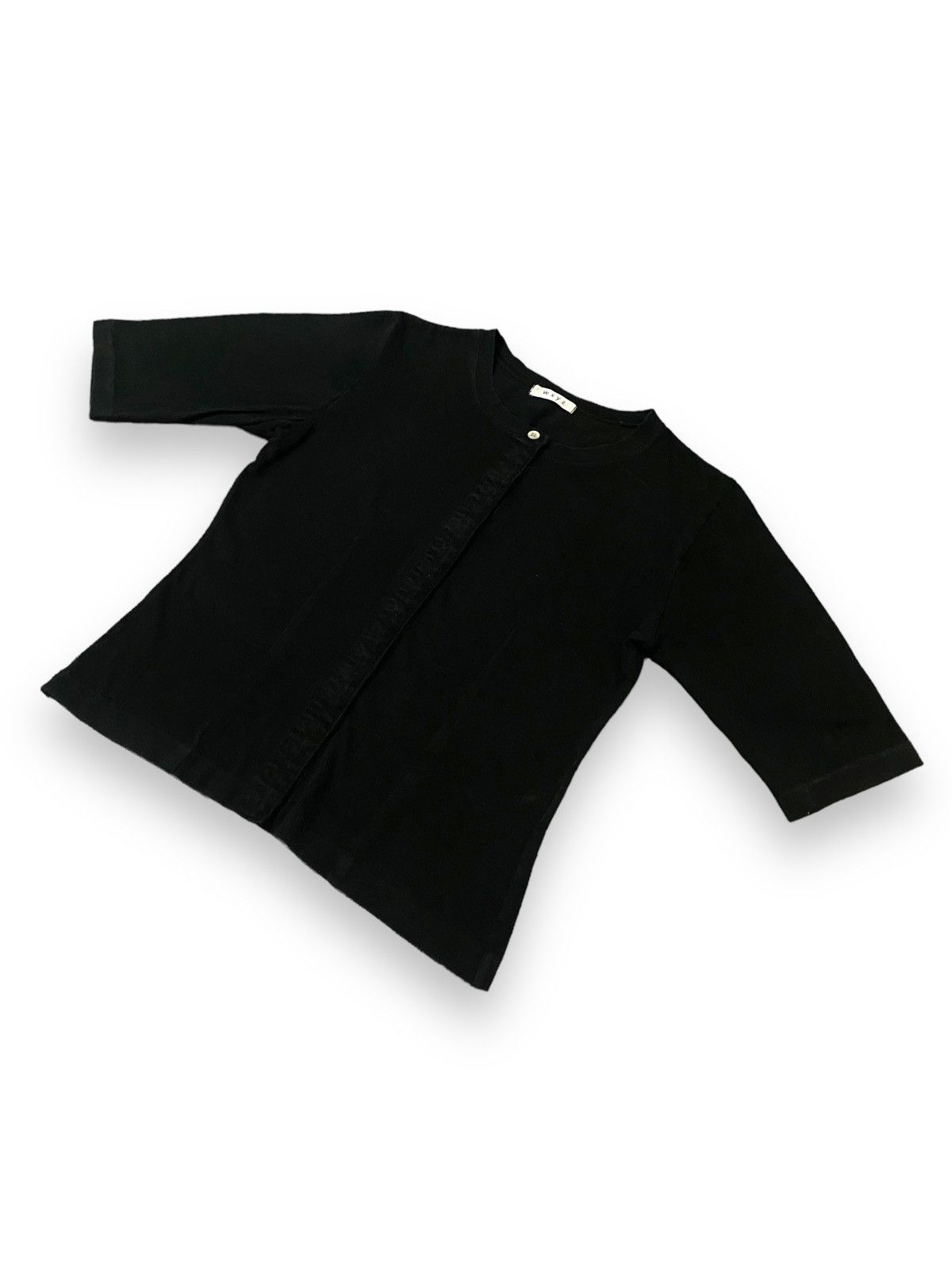 Japanese Brand JAPAN WXYZ CROPPED SHORT SLEEVED Size S / US 4 / IT 40 - 2 Thumbnail