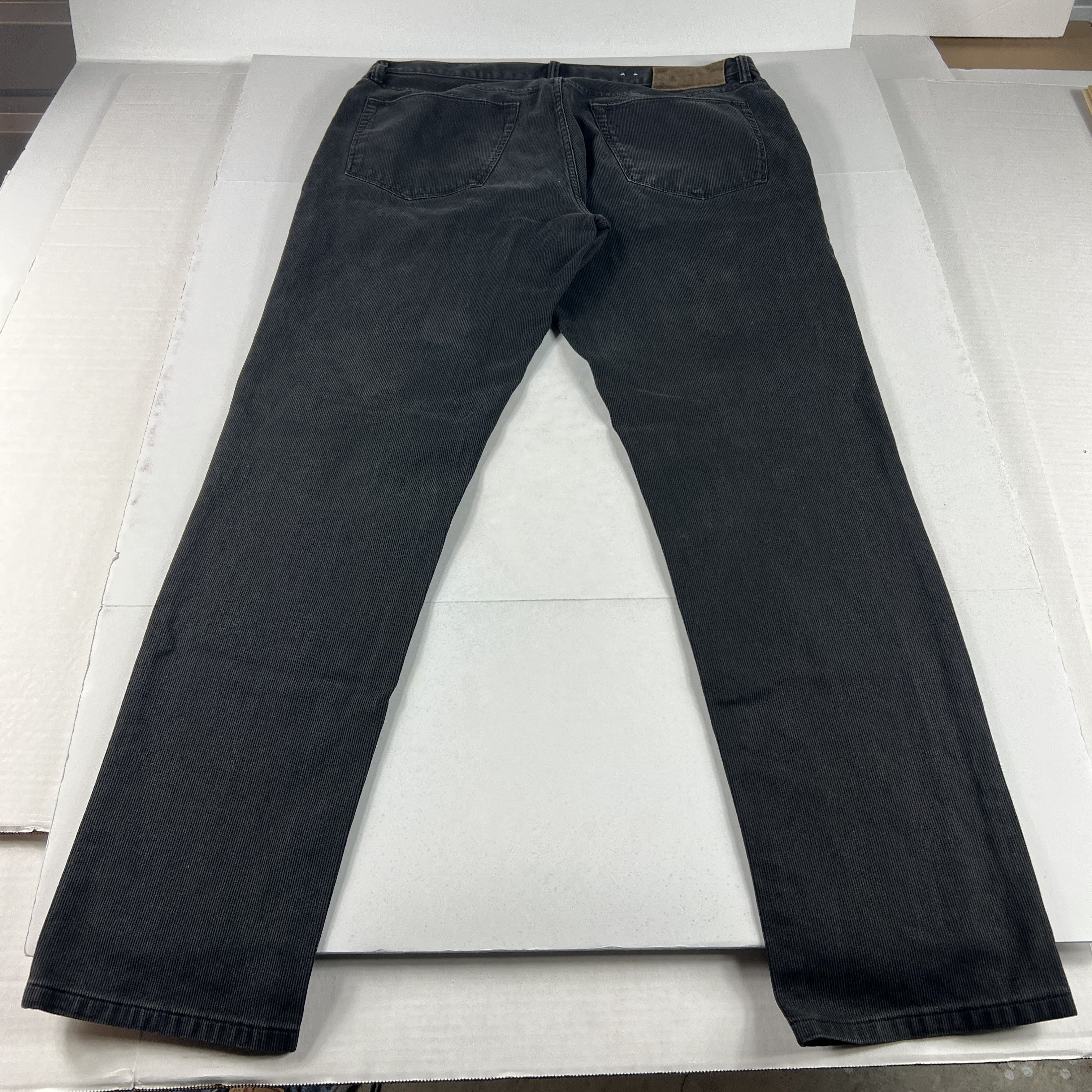 Todd Snyder Todd Snyder Corduroy Pants Slim Fit Baby Cord Black Faded Size US 34 / EU 50 - 14 Thumbnail